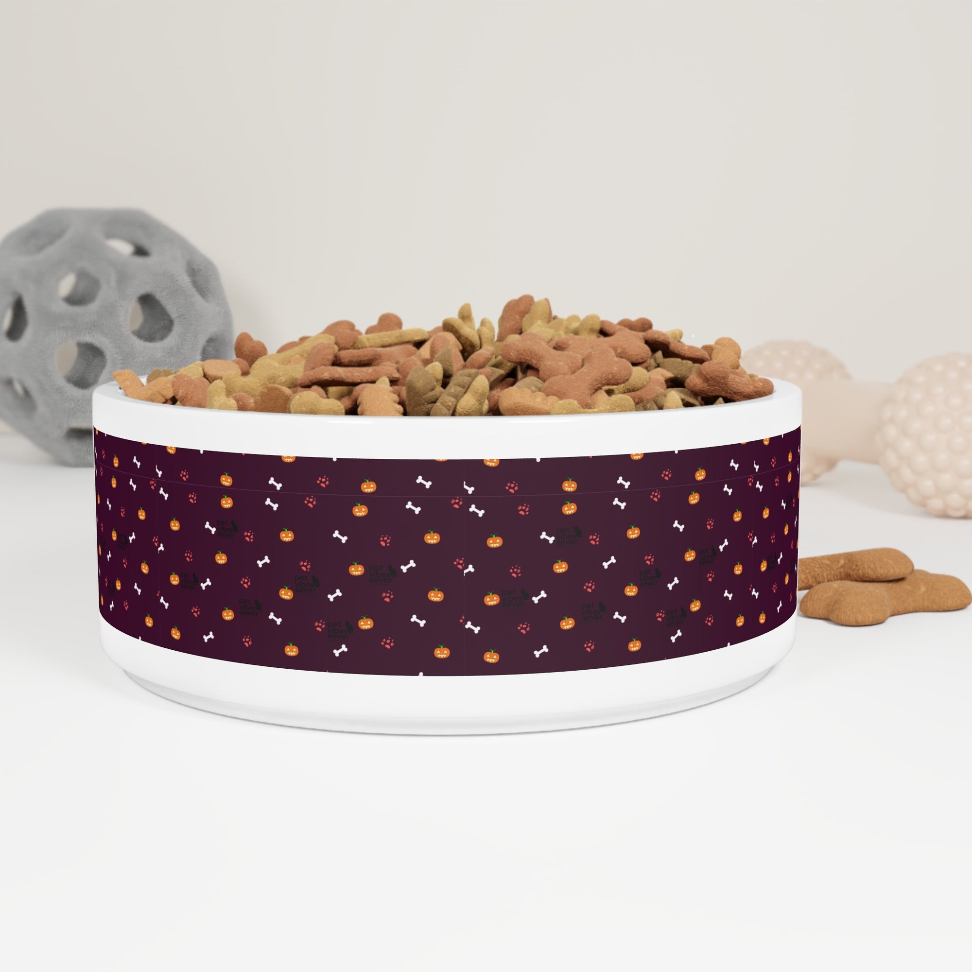 Stylish Pet Bowl for Dogs and Cats, Cute Dog Dish, Pet Decor, Customizable Pet Supplies, Animal Lover Gift