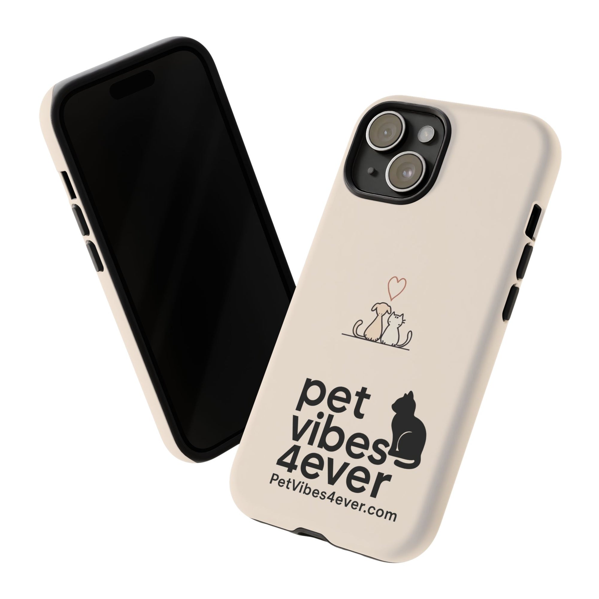 Pet Lovers Phone Case, Cute Animal Design, Tough Cases for Dog and Cat Lovers, Gift for Pet Owners, Unique Pet Accessory