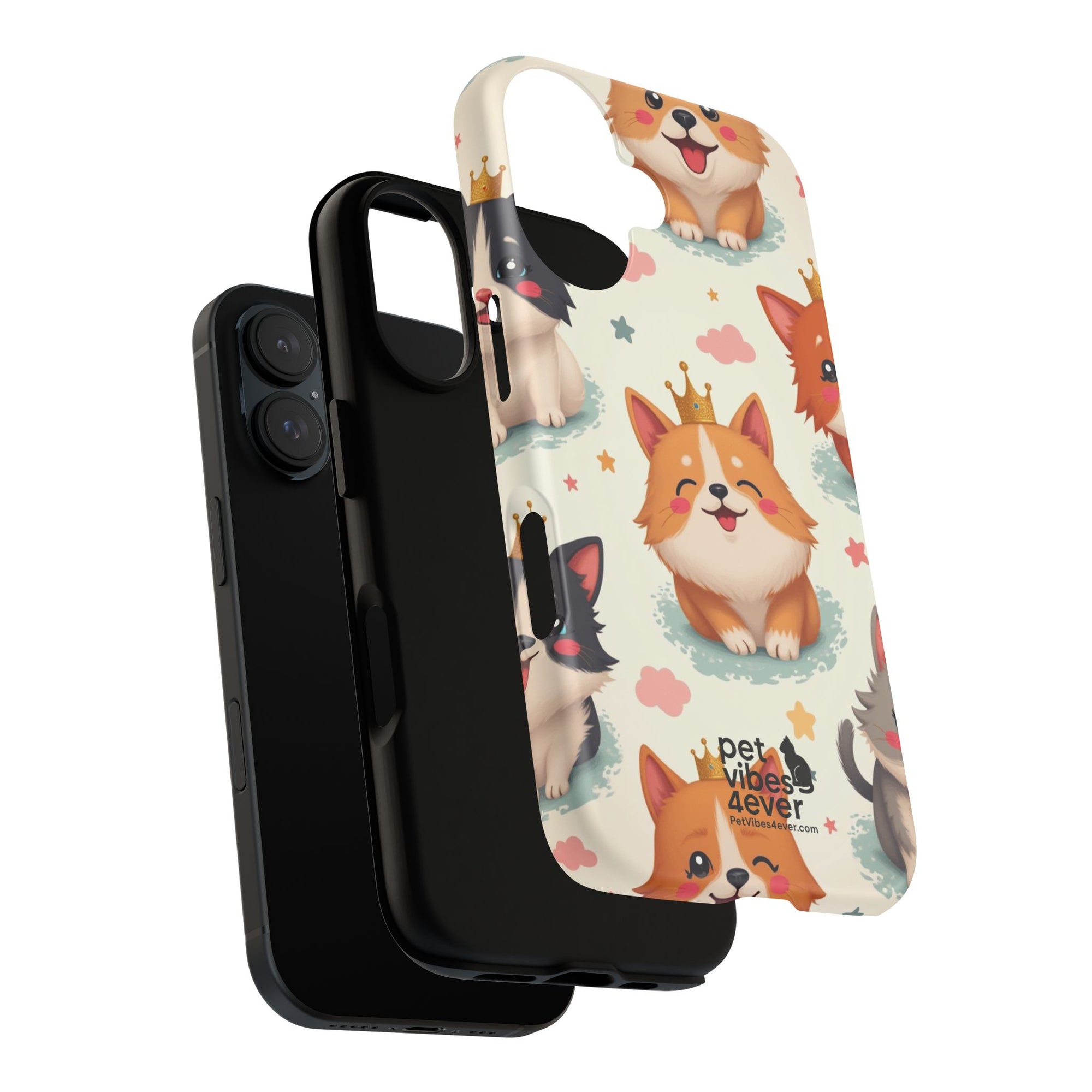Cute Pet Phone Case, Dog Lover Accessory, Cat Phone Cover, Gift for Animal Lovers, Birthday Present, Pet Vibes Forever
