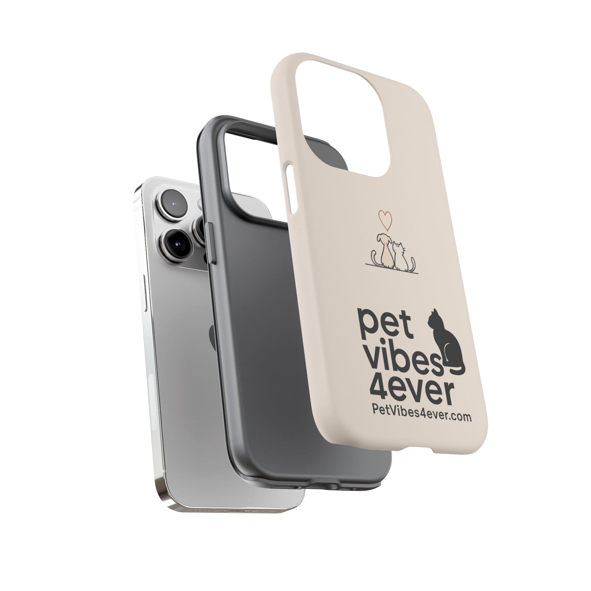 Pet Lovers Phone Case, Cute Animal Design, Tough Cases for Dog and Cat Lovers, Gift for Pet Owners, Unique Pet Accessory