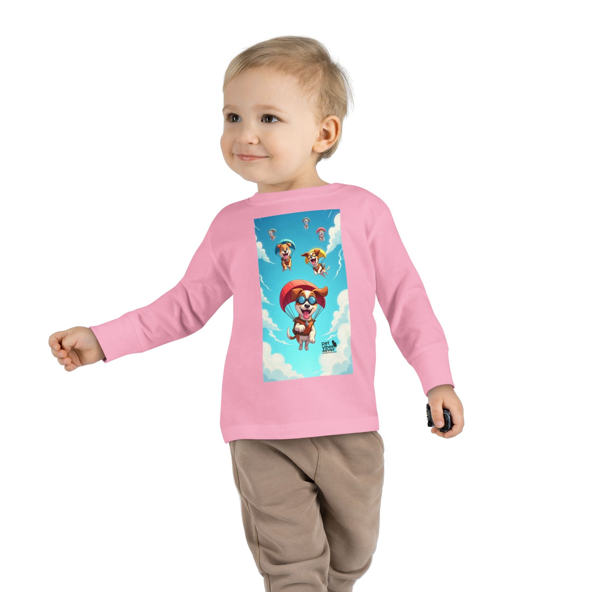 Toddler Superhero Long Sleeve Tee, Cute Kids Shirt, Birthday Gift, Party Outfit, Everyday Wear, Playdate Style