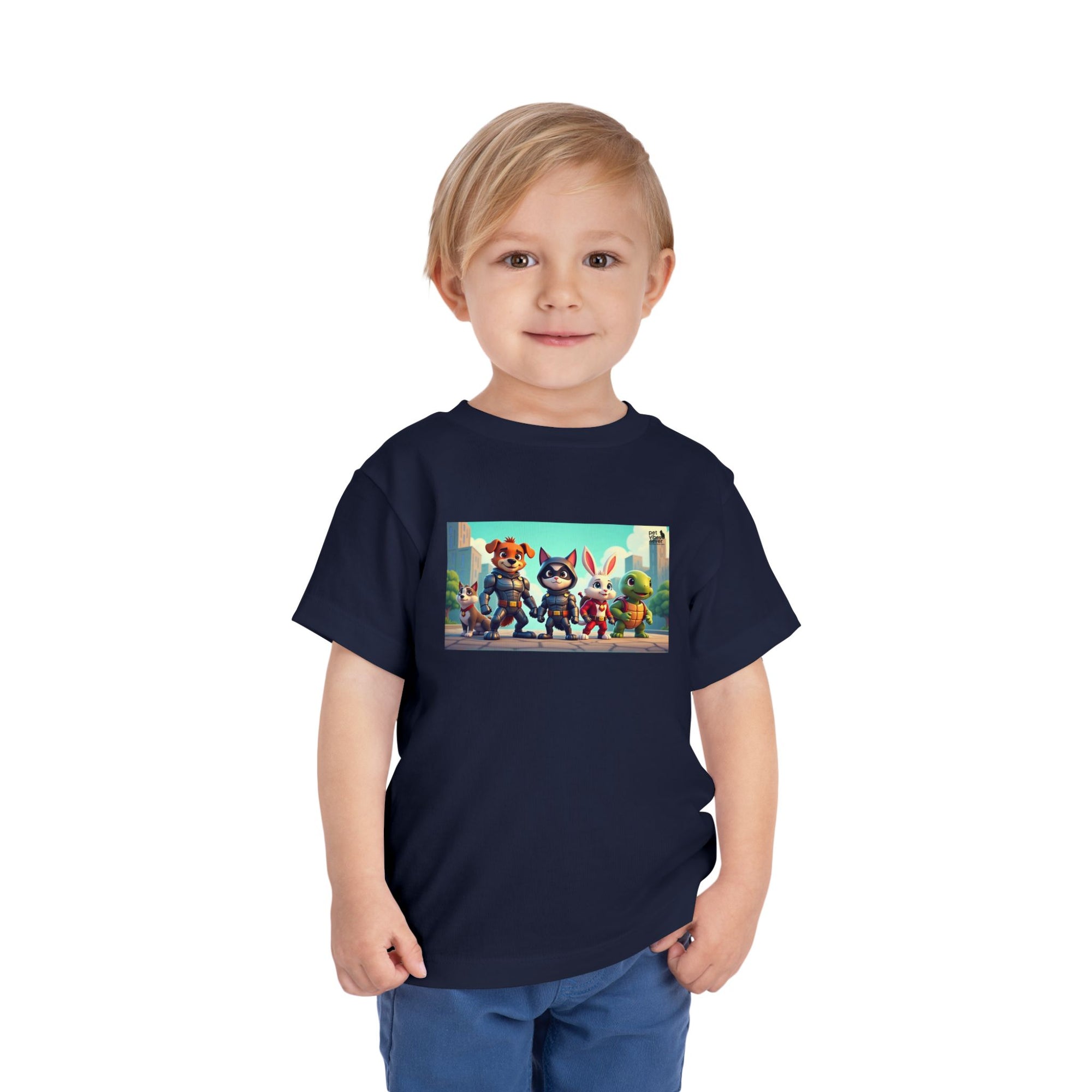 Adventurous Toddler Tee with Fun Characters | Perfect for Playdates, Birthdays, and Everyday Fun, Kids' T-Shirt, Cartoon Tee, Playful [...]