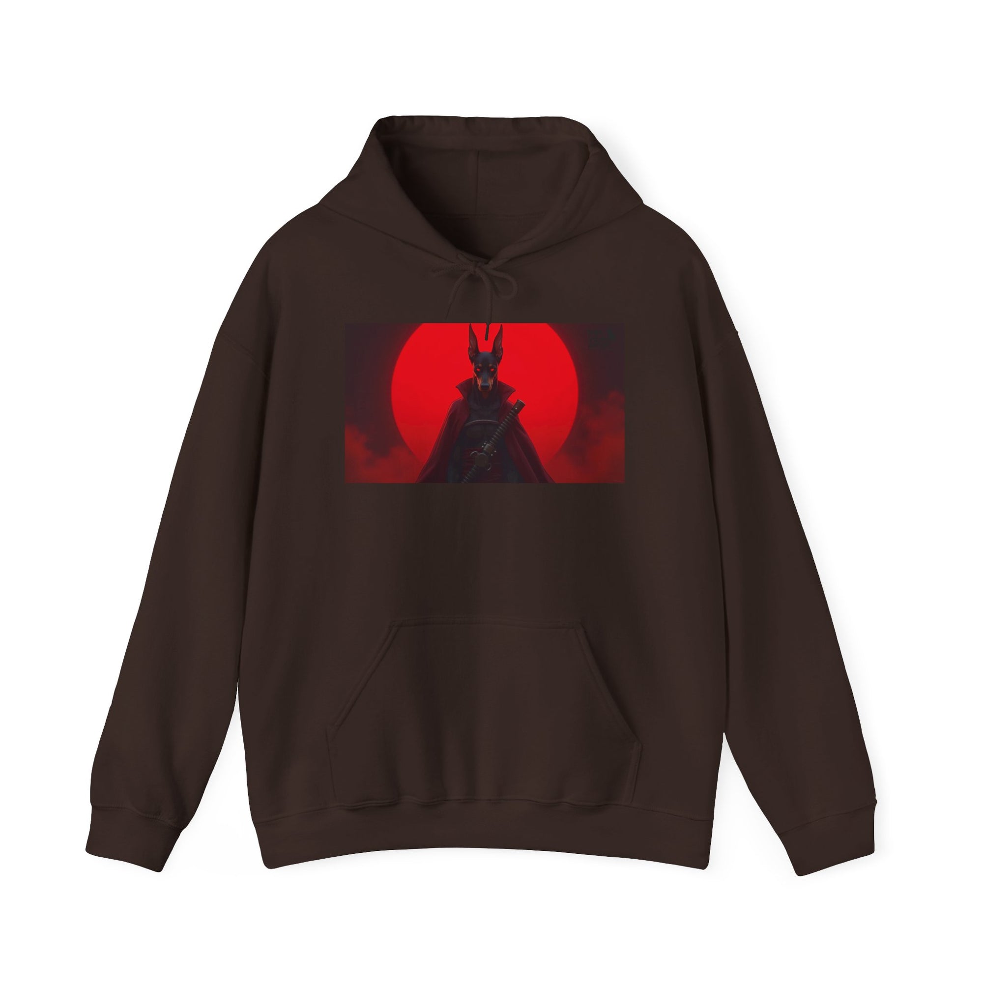 Red Sun Graphic Hoodie for Fans, Perfect for Cozy Days, Gifting, Festivals, and Casual Outings.