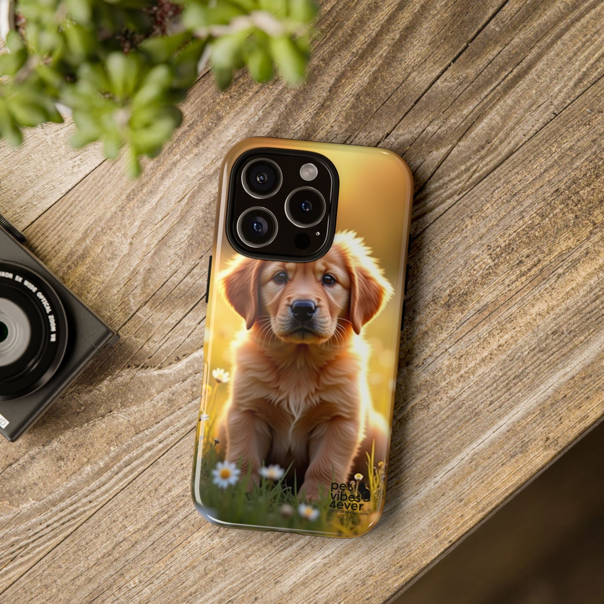 Golden Retriever Phone Case, Cute Dog Phone Cover, Pet Lover Gift, Tough Phone Cases, Puppy Design Mobile Protector