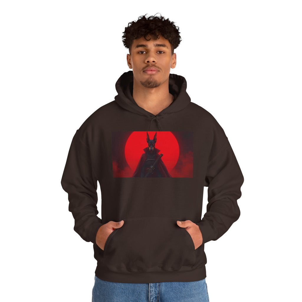 Red Sun Graphic Hoodie for Fans, Perfect for Cozy Days, Gifting, Festivals, and Casual Outings.