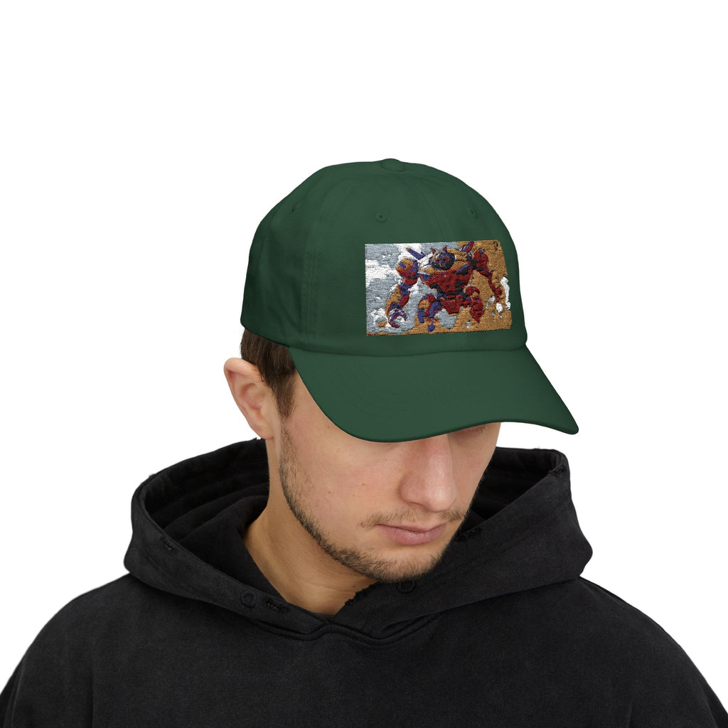 Classic Dad Cap with Colorful Design, Casual Dad Hat, Cool Cap for Summer, Gifts for Fathers Day, Unique Fashion Accessory