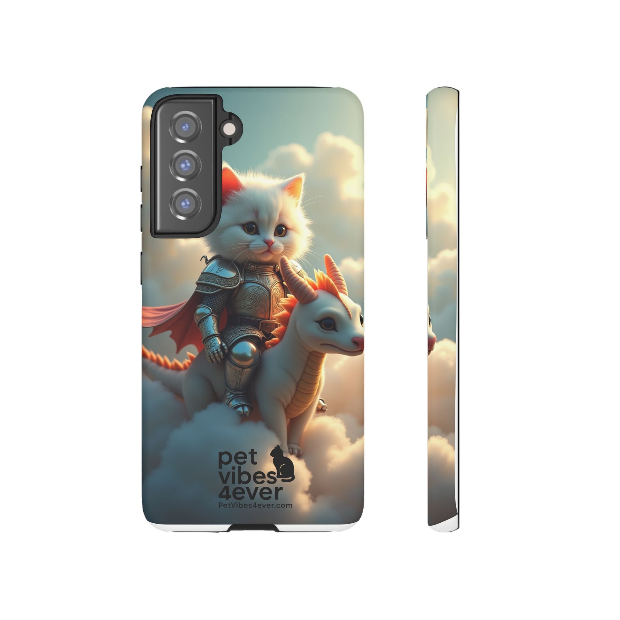 Funny Cat Phone Case, Cute Pet Lovers Gift, Cool Animal Accessory, Unique Phone Sleeve, Fantasy Vibe Phone Cover