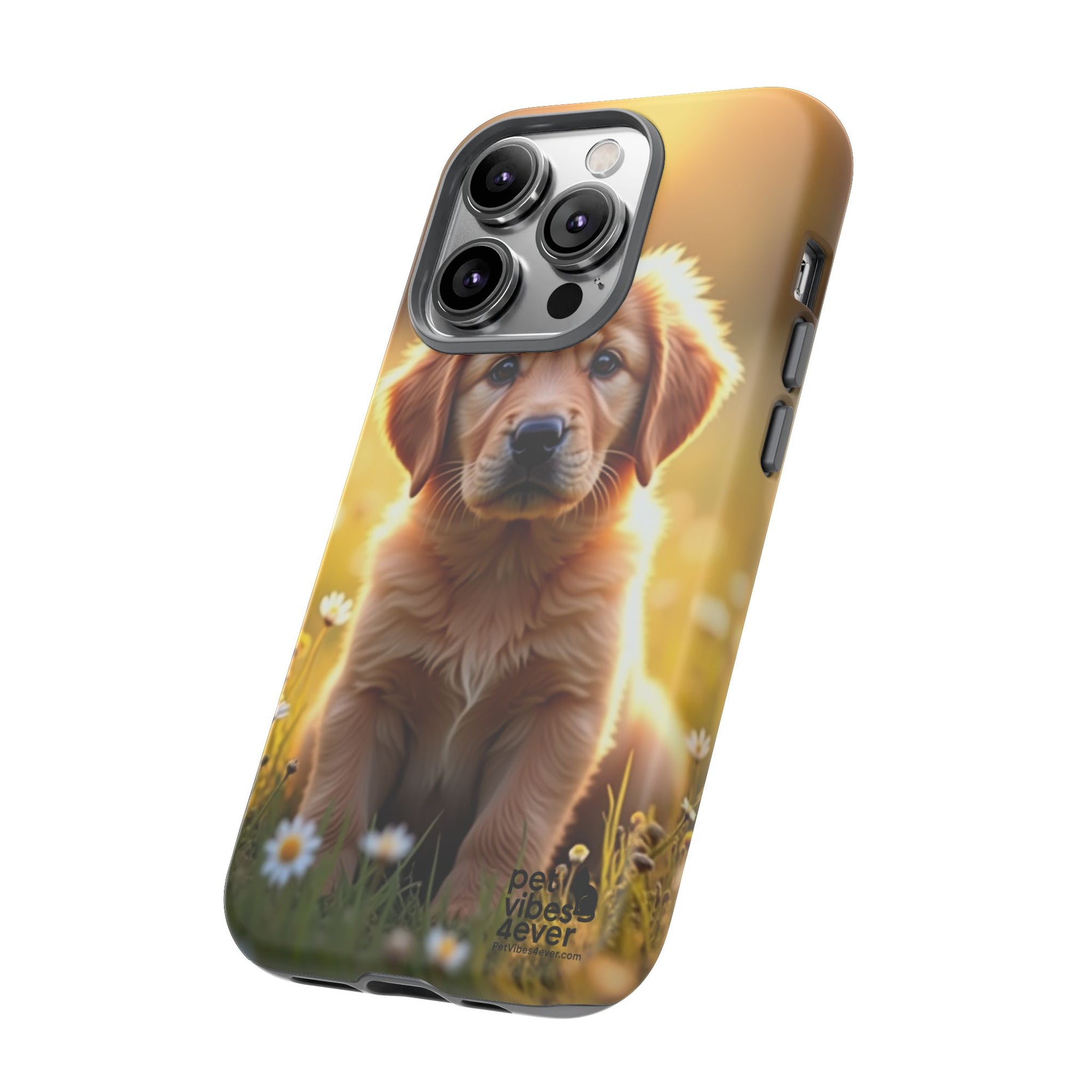 Golden Retriever Phone Case, Cute Dog Phone Cover, Pet Lover Gift, Tough Phone Cases, Puppy Design Mobile Protector