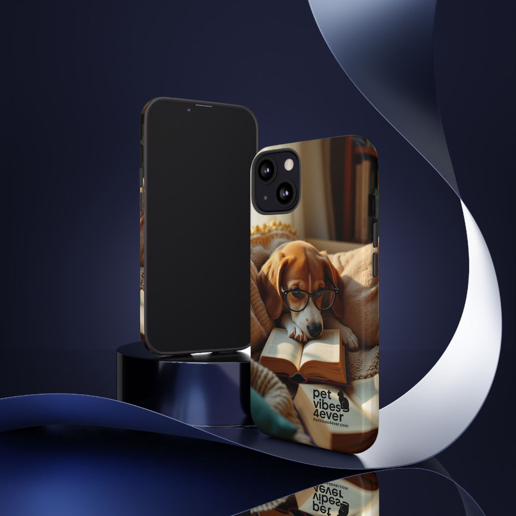 Pet-Themed Phone Case, Dog Lover Gift, Cute Animal Accessory, Quirky Dog Design, Ideal for Pet Owners