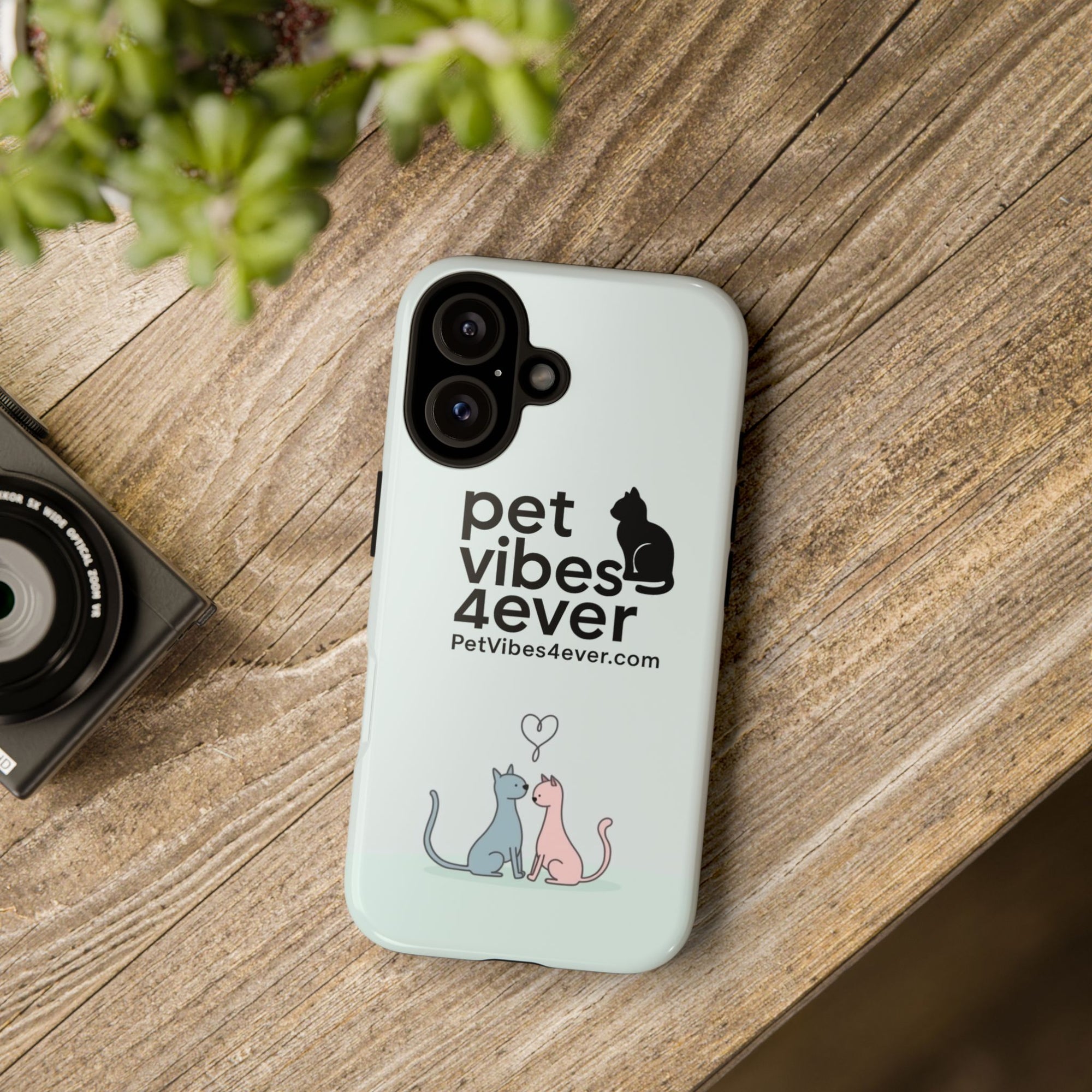 Pet Lover Phone Case - Cute Cat Lover Gift, Animal Protective Cover, Pet Vibes Merchandise, Birthday Present, Custom Phone Accessory