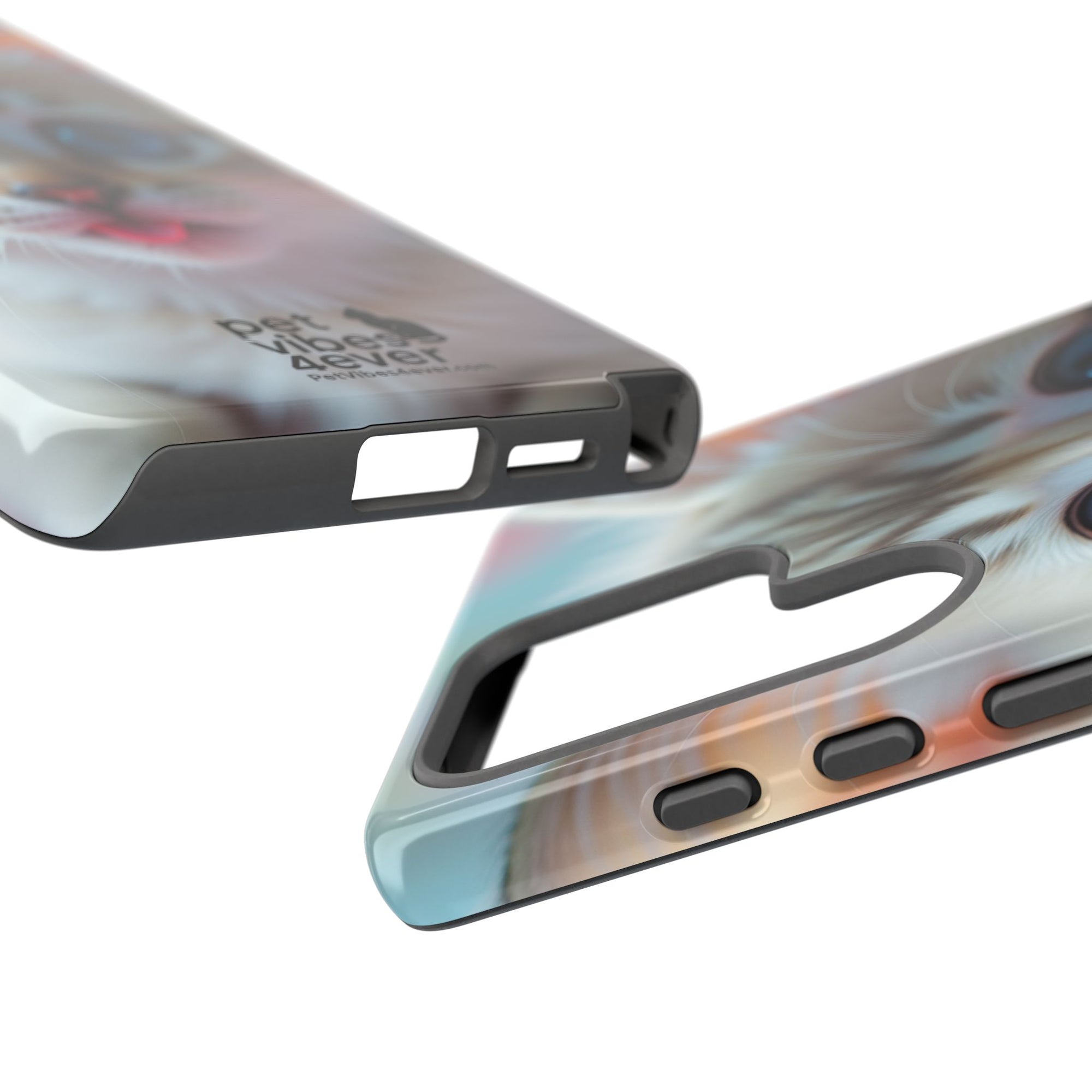 Cute Cat Phone Case with Pet Vibes, Perfect Gift for Cat Lovers, Fun Tech Accessories for Birthdays, Animal Lovers, Kawaii Style