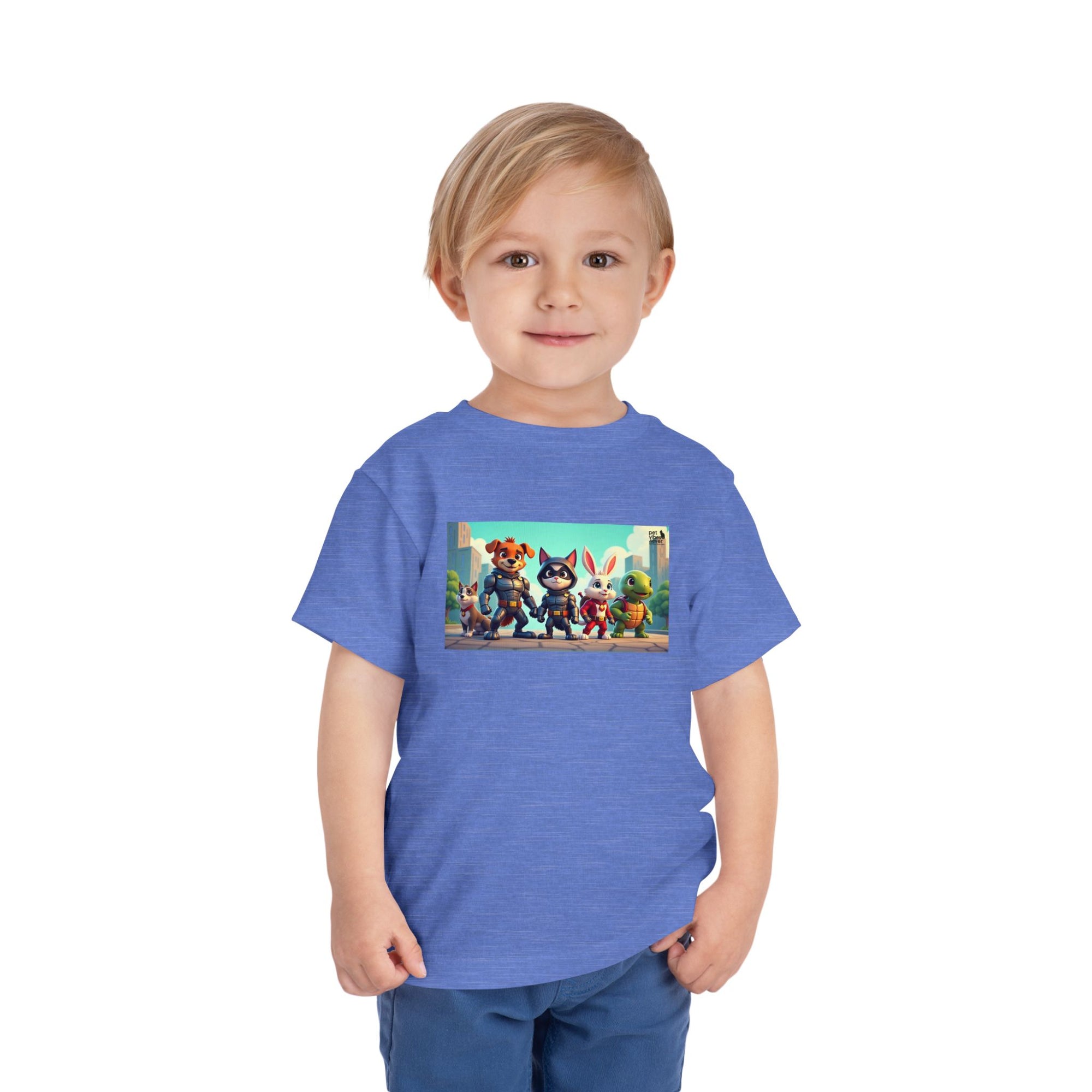 Adventurous Toddler Tee with Fun Characters | Perfect for Playdates, Birthdays, and Everyday Fun, Kids' T-Shirt, Cartoon Tee, Playful [...]