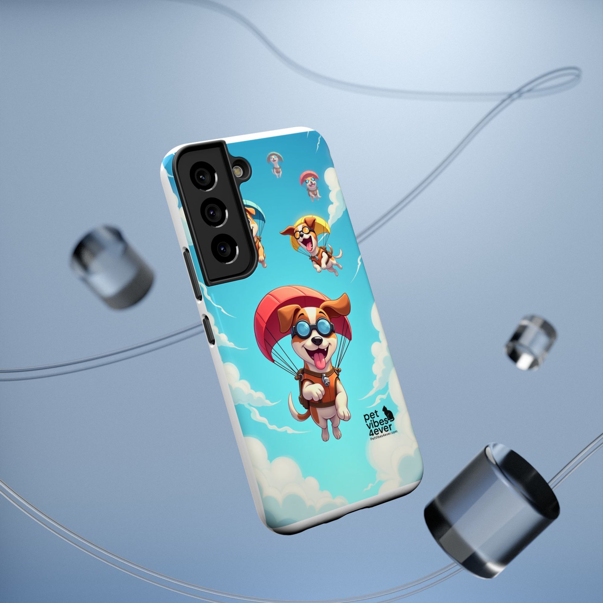 Playful Pet Vibes iPhone Case | Impact-Resistant Dog Design, Gifts for Dog Lovers, Cute Phone Accessory, Fun Pet Merchandise, [...]