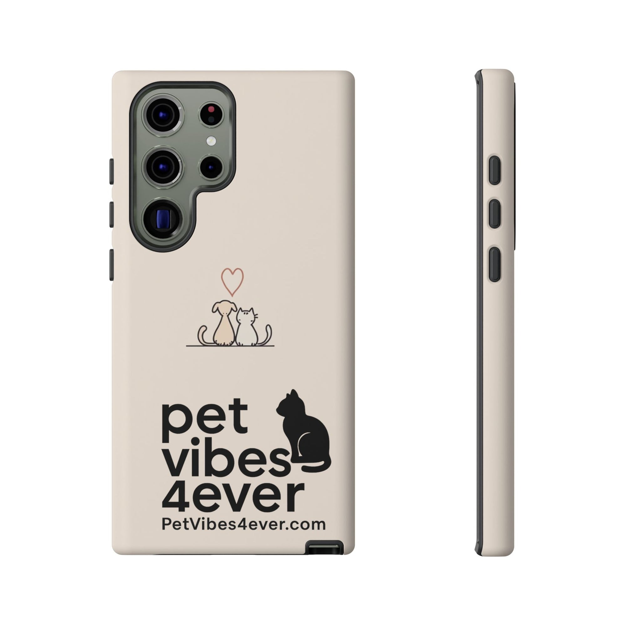 Cute Cat Phone Case - Pet Lovers Gift, Tough Cases, Customizable, Animal Lover, Cat Mom/Dad, Funny Cat Merchandise