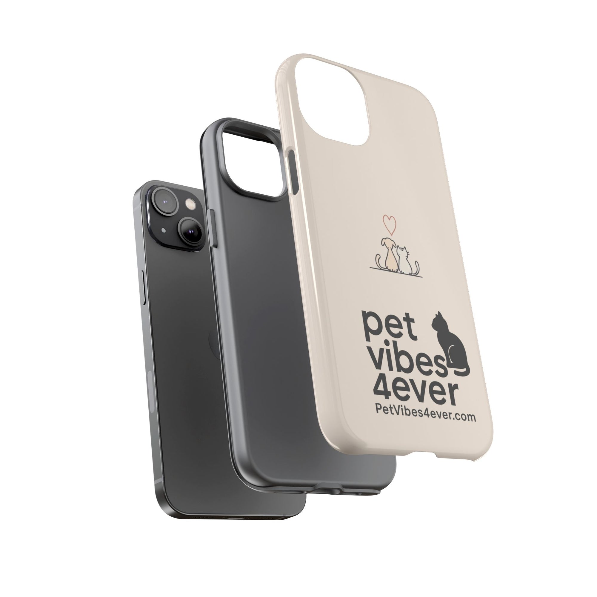 Pet Lovers Phone Case, Cute Animal Design, Tough Cases for Dog and Cat Lovers, Gift for Pet Owners, Unique Pet Accessory
