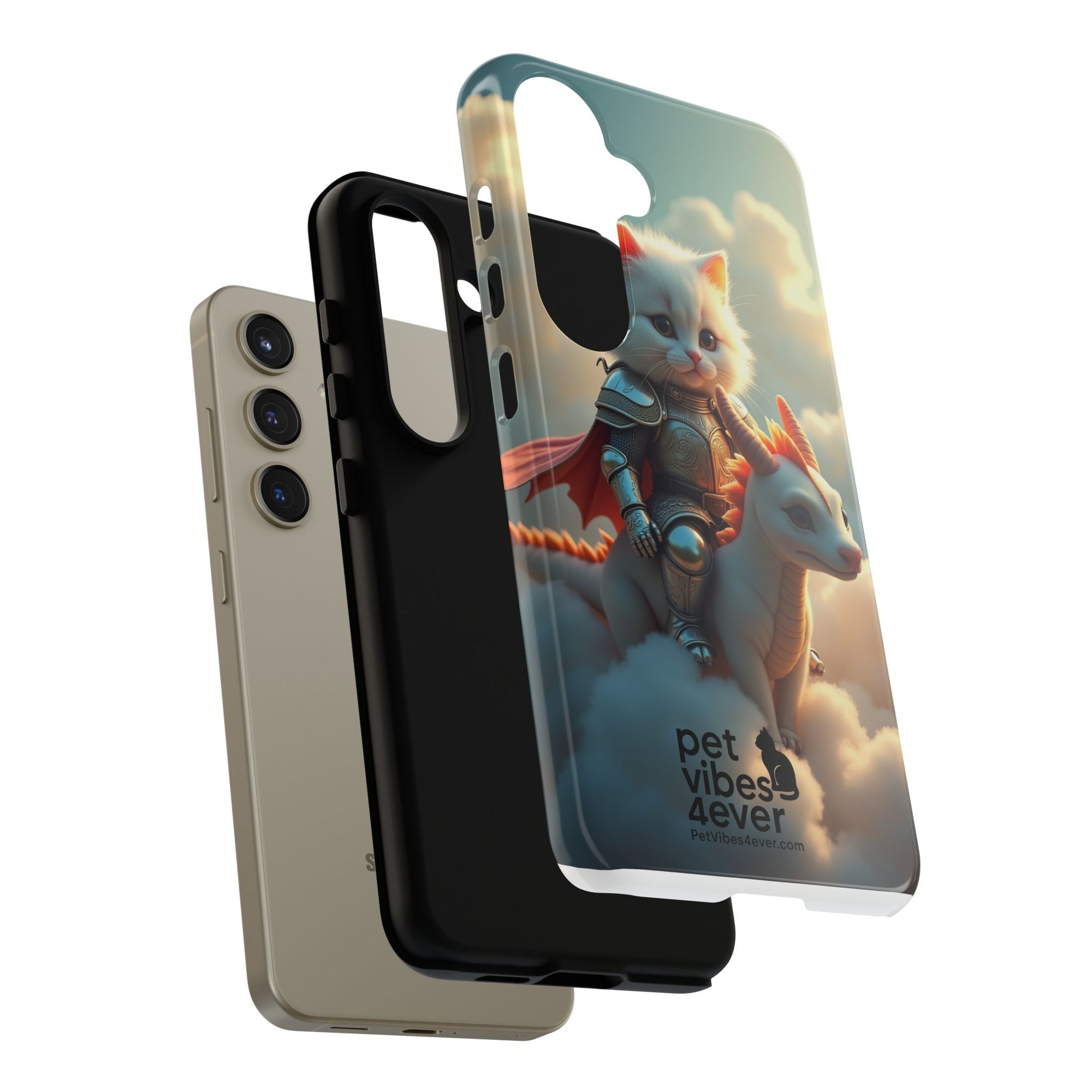Funny Cat Phone Case, Cute Pet Lovers Gift, Cool Animal Accessory, Unique Phone Sleeve, Fantasy Vibe Phone Cover