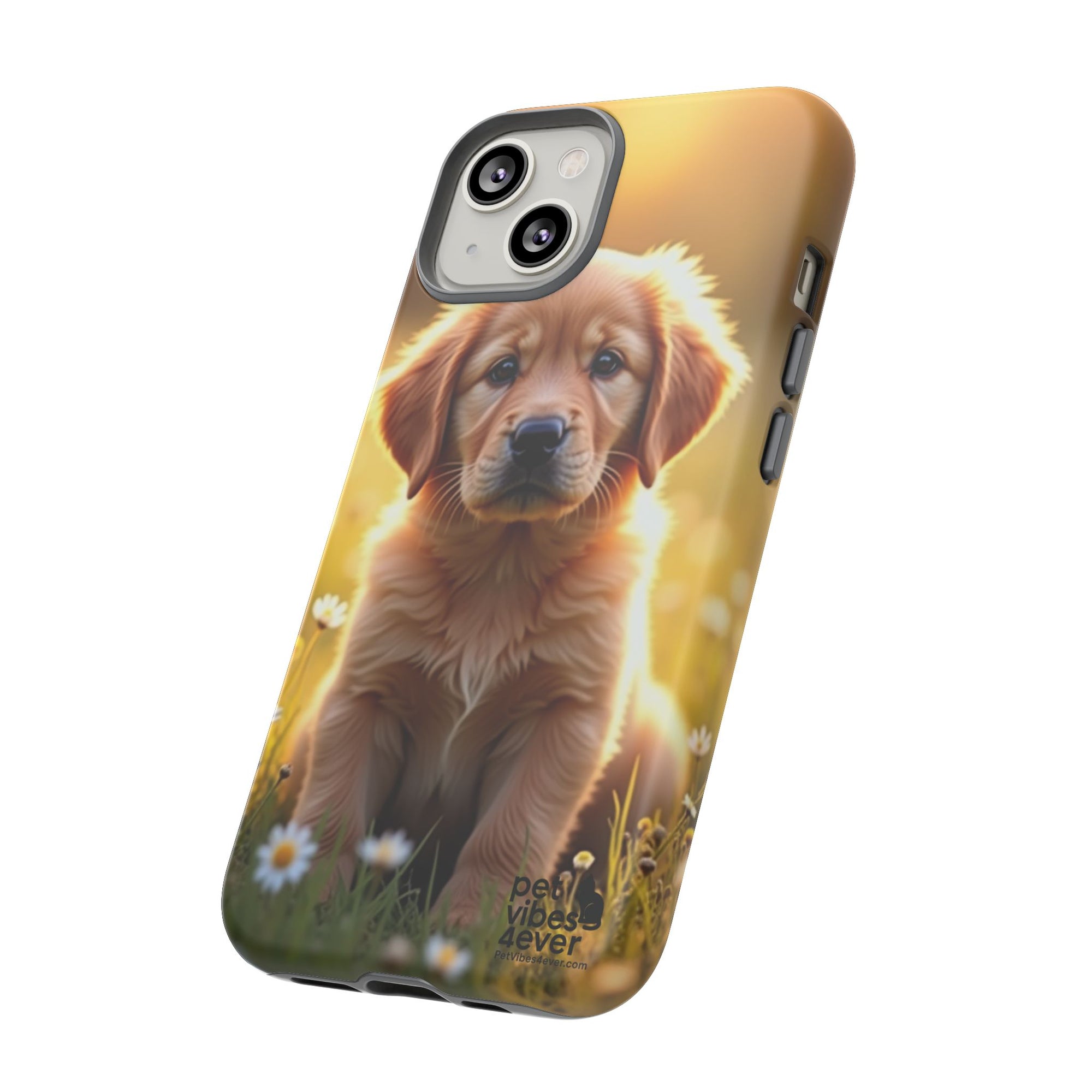 Golden Retriever Phone Case, Cute Dog Phone Cover, Pet Lover Gift, Tough Phone Cases, Puppy Design Mobile Protector