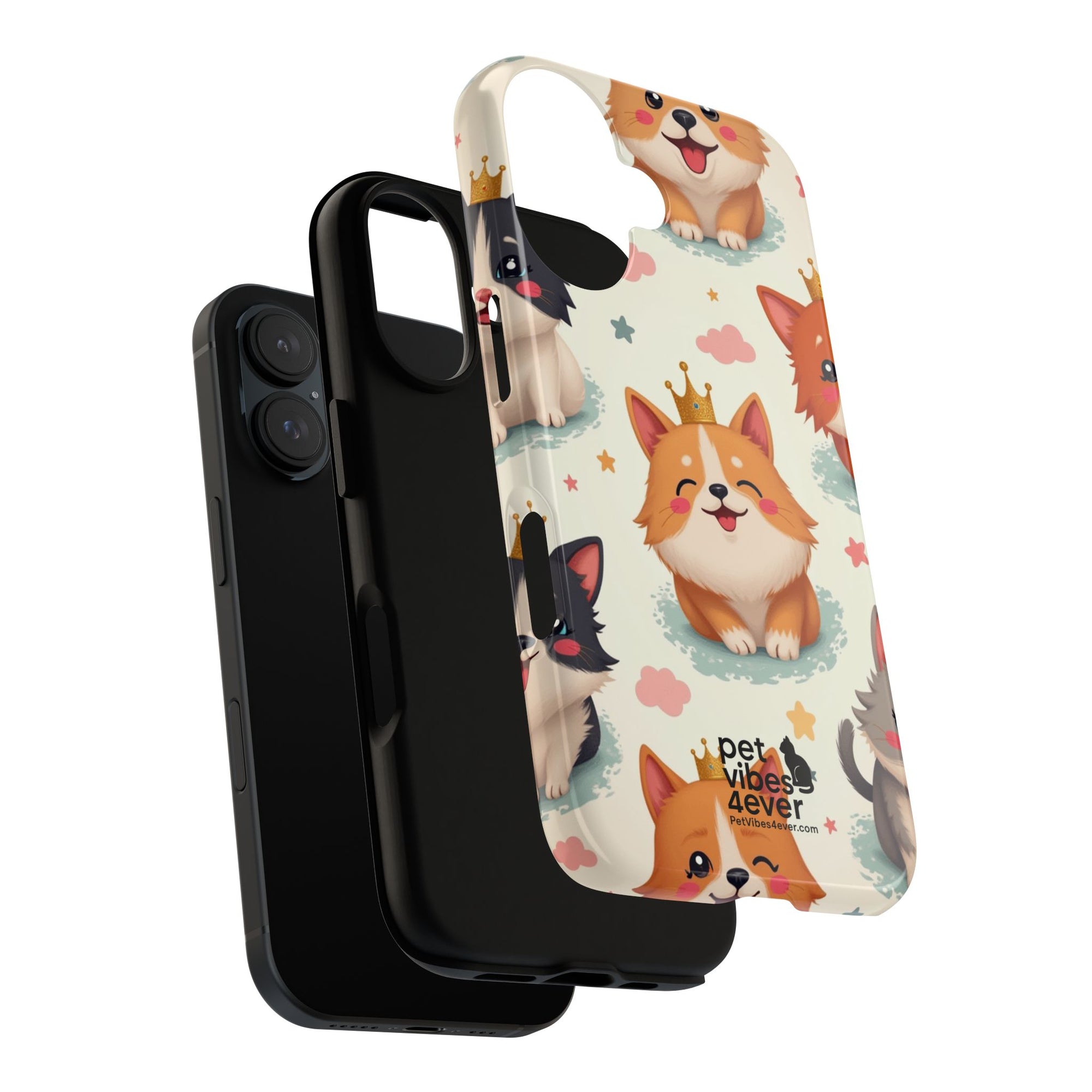 Cute Pet Phone Case, Dog Lover Accessory, Cat Phone Cover, Gift for Animal Lovers, Birthday Present, Pet Vibes Forever