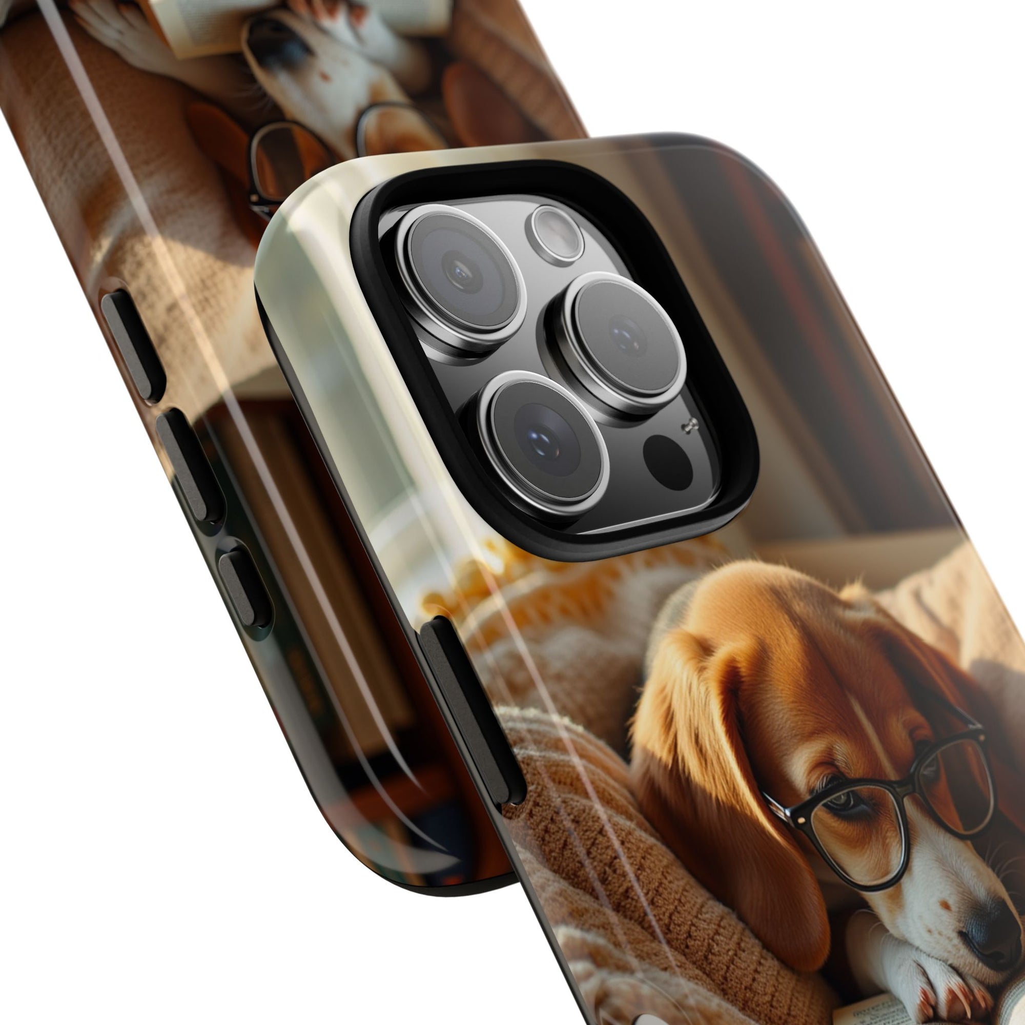 Pet-Themed Phone Case, Dog Lover Gift, Cute Animal Accessory, Quirky Dog Design, Ideal for Pet Owners