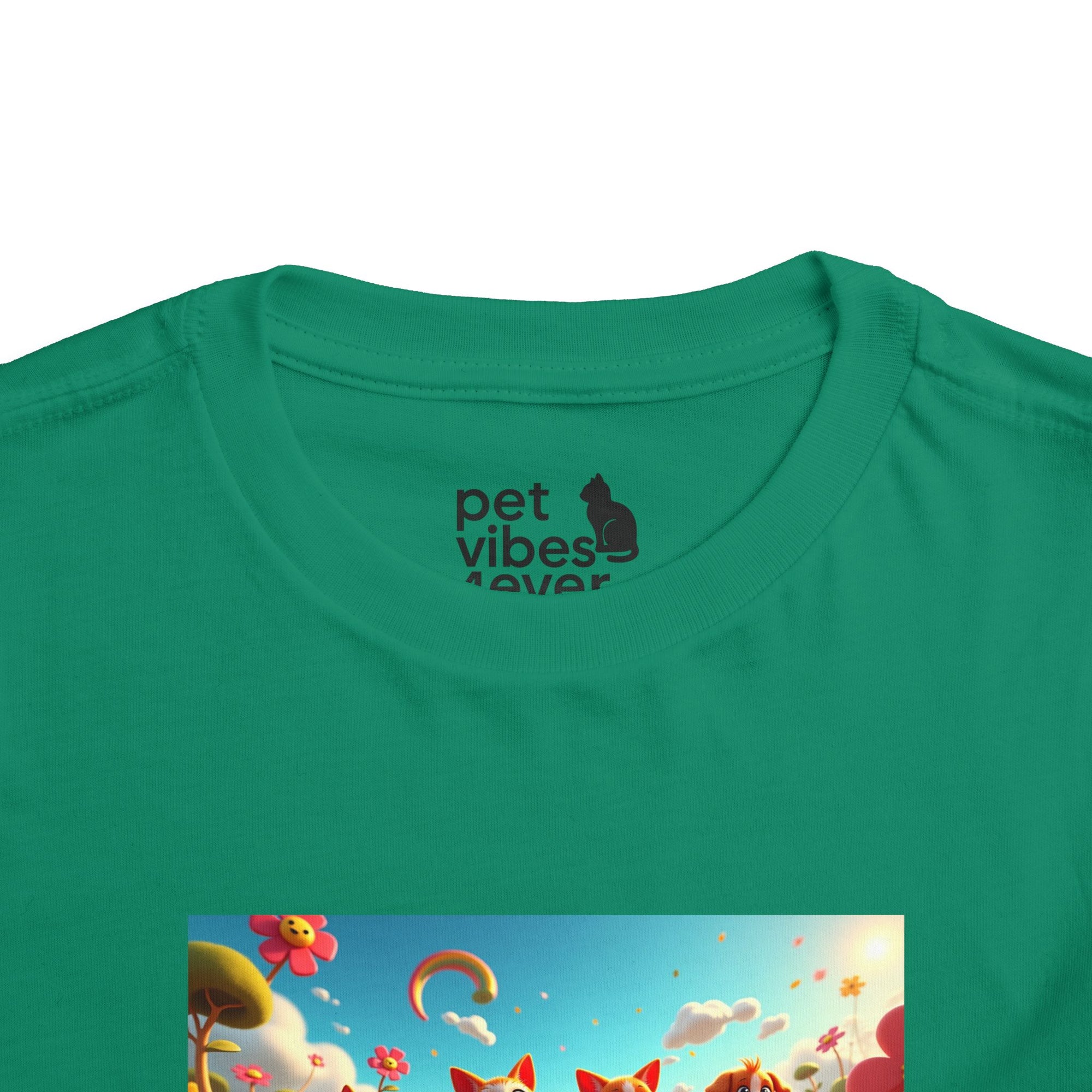 Colorful Toddler Short Sleeve Tee, Fun Kids T-Shirt, Summer Playwear, Birthday Gift, Rainbow Design Tee, Everyday Playwear