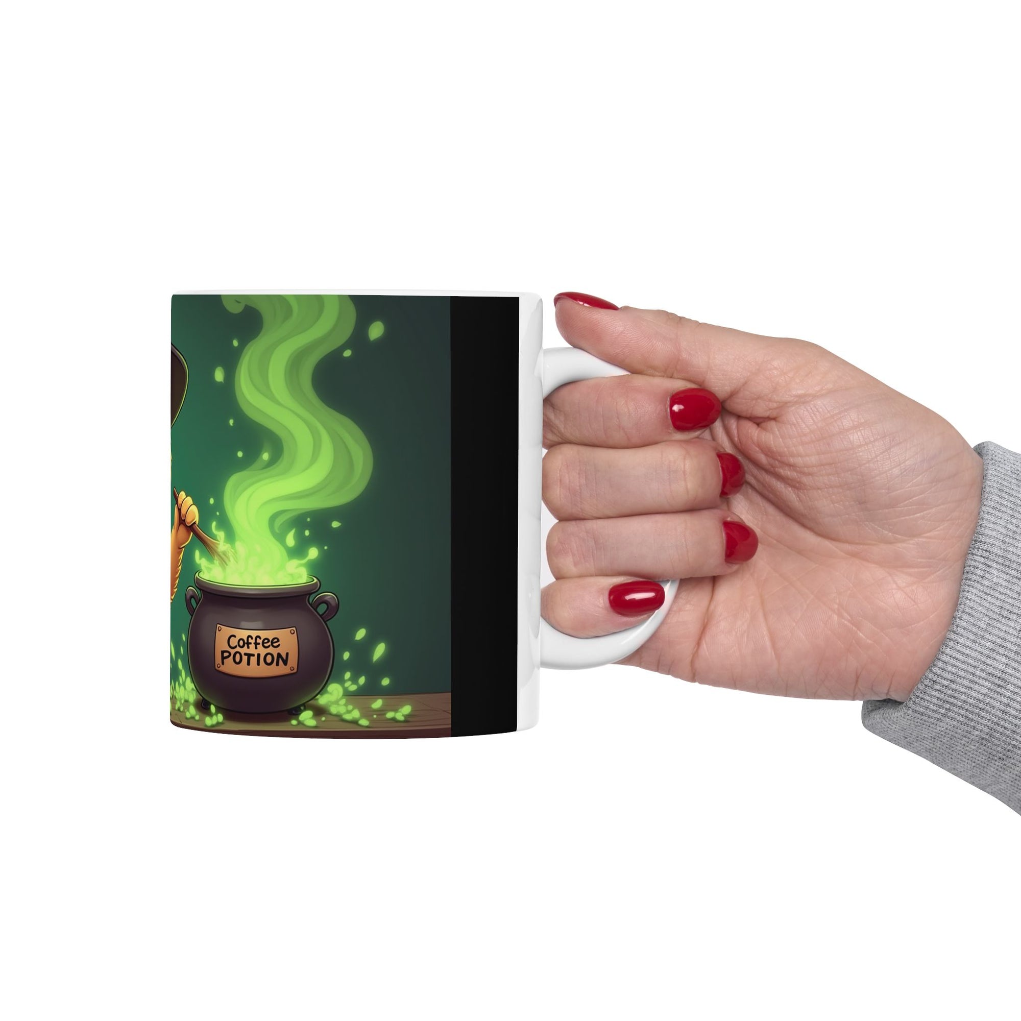 Whimsical Dog Potion Ceramic Mug - Perfect for Pet Lovers, Halloween Gifts, Coffee Lovers, Cute Mug, Animal Lover's Gift