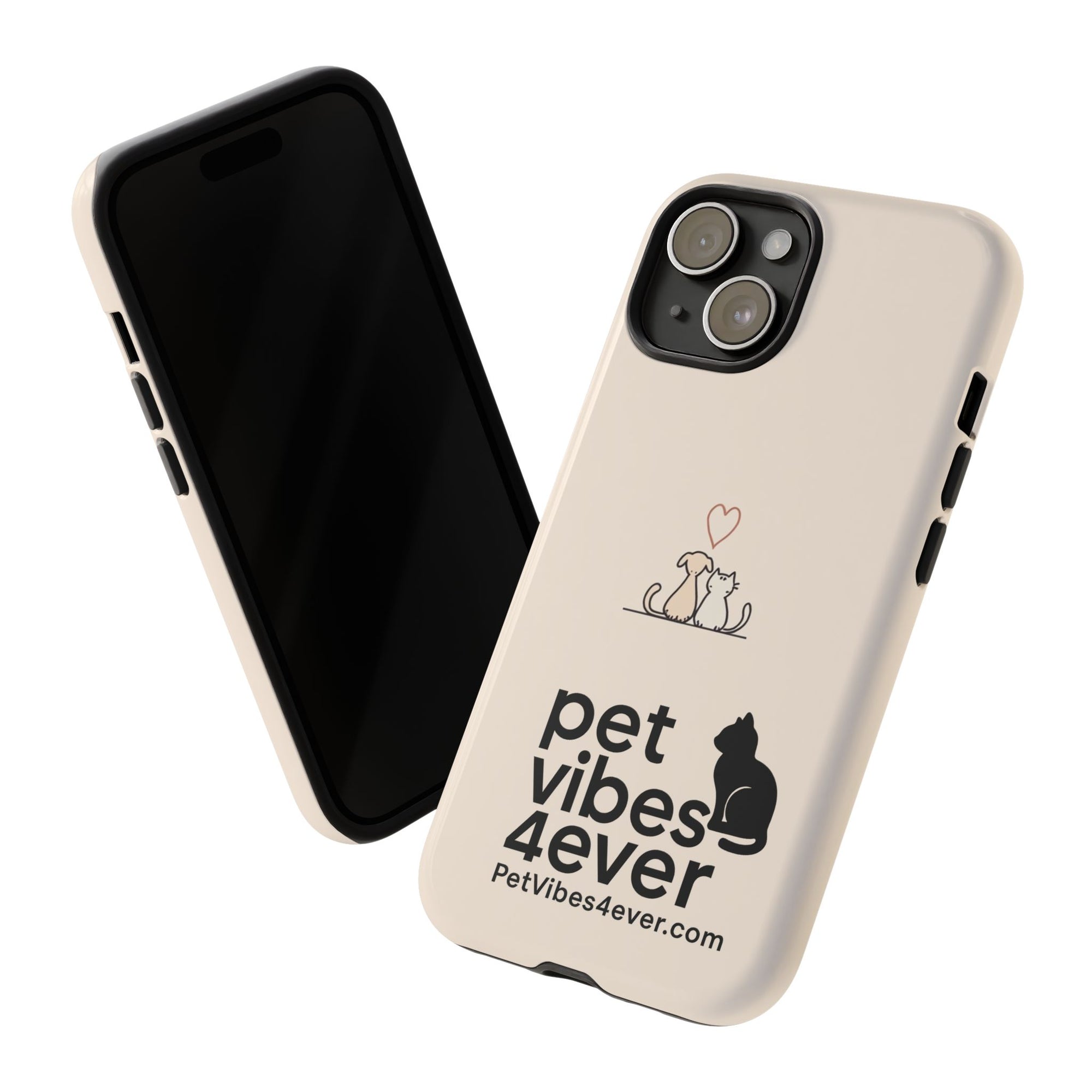 Pet Lovers Phone Case, Cute Animal Design, Tough Cases for Dog and Cat Lovers, Gift for Pet Owners, Unique Pet Accessory