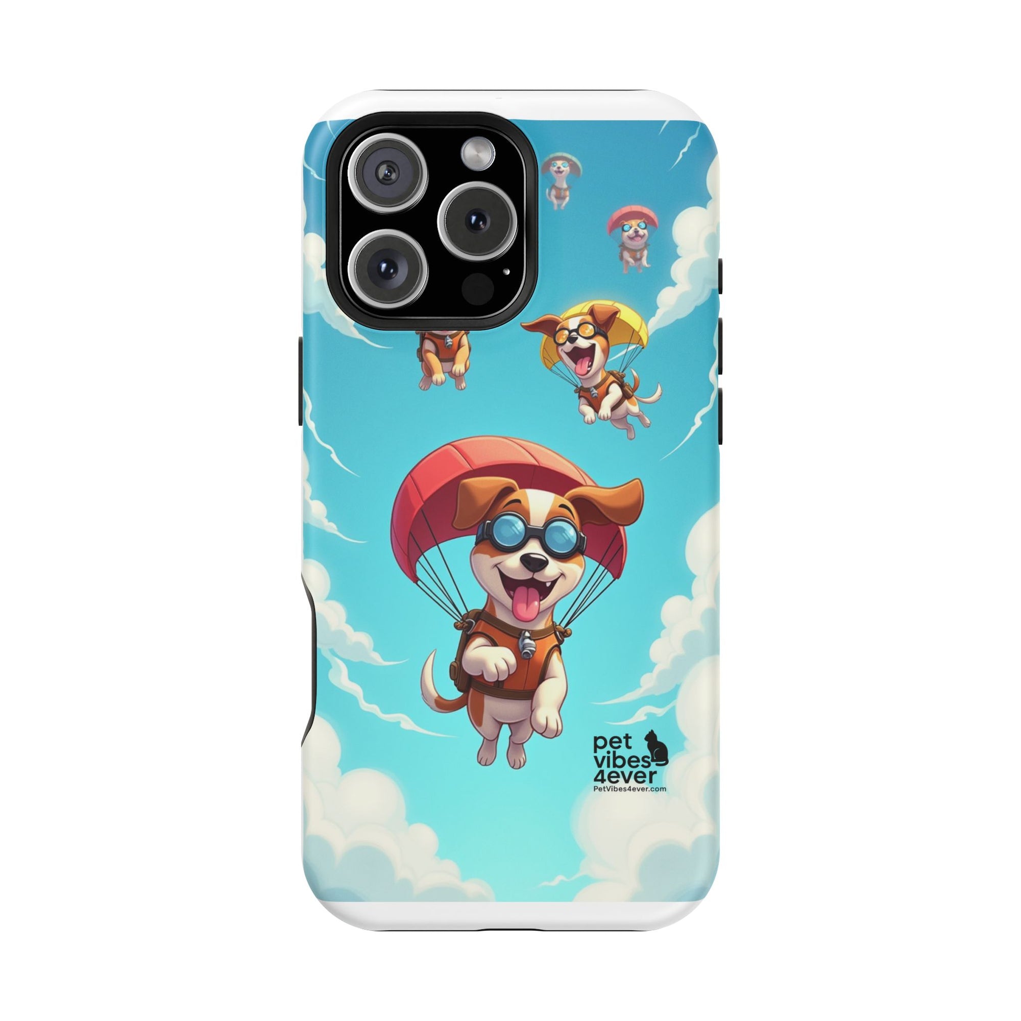 Playful Pet Vibes iPhone Case | Impact-Resistant Dog Design, Gifts for Dog Lovers, Cute Phone Accessory, Fun Pet Merchandise, [...]