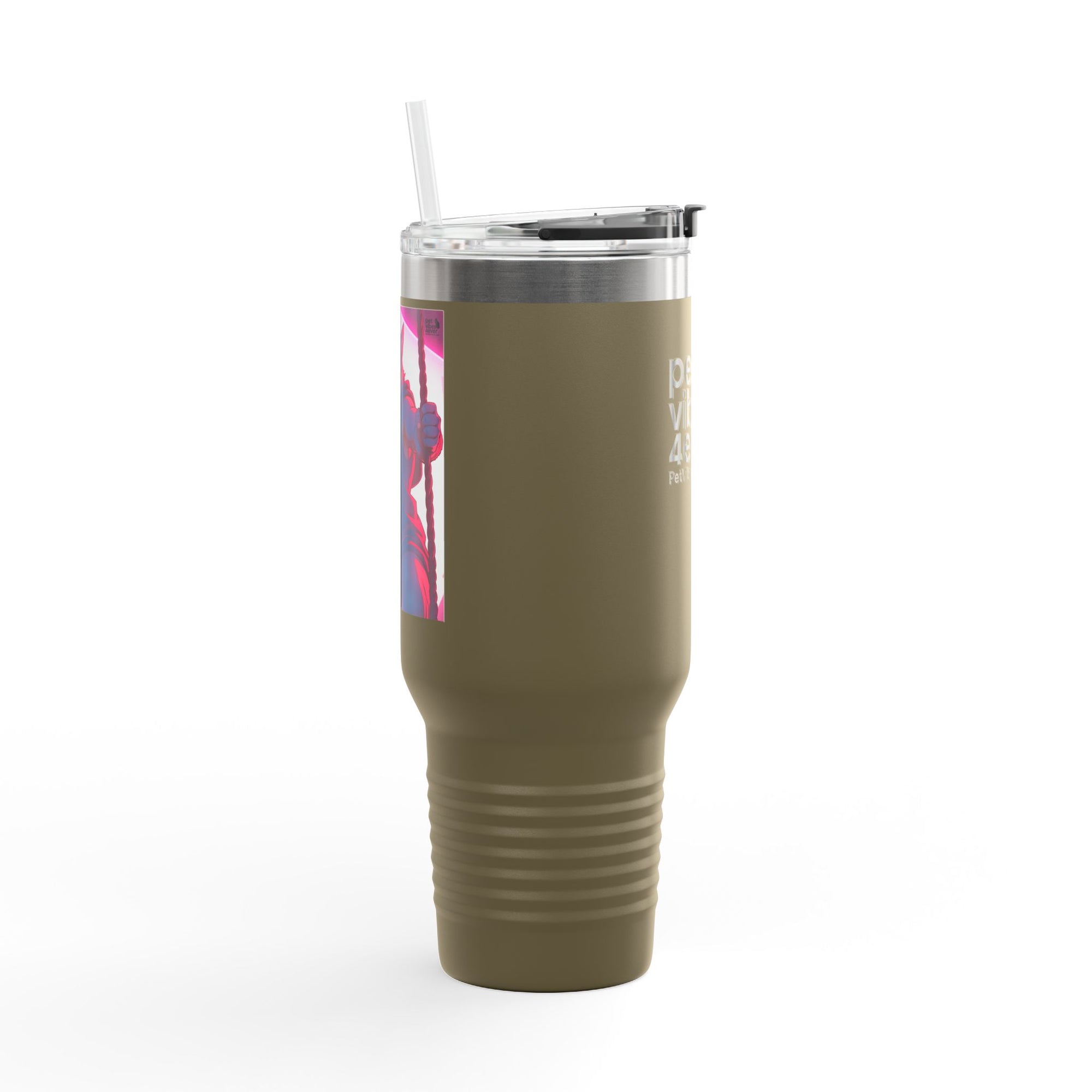 Pet Vibes Insulated Travel Mug | 40oz Coffee Cup for Animal Lovers | Personalized Gift | Eco-Friendly Drinkware | Travel Accessory | [...]