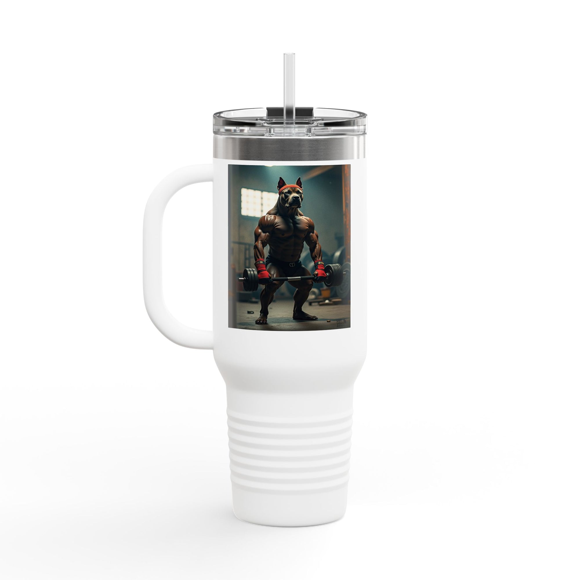Insulated Travel Mug, Pet Lover's 40oz Coffee Tumbler, Perfect for Hot Drinks, Gifts for Cat Owners, Travel Companion, Pet Vibes 4ever