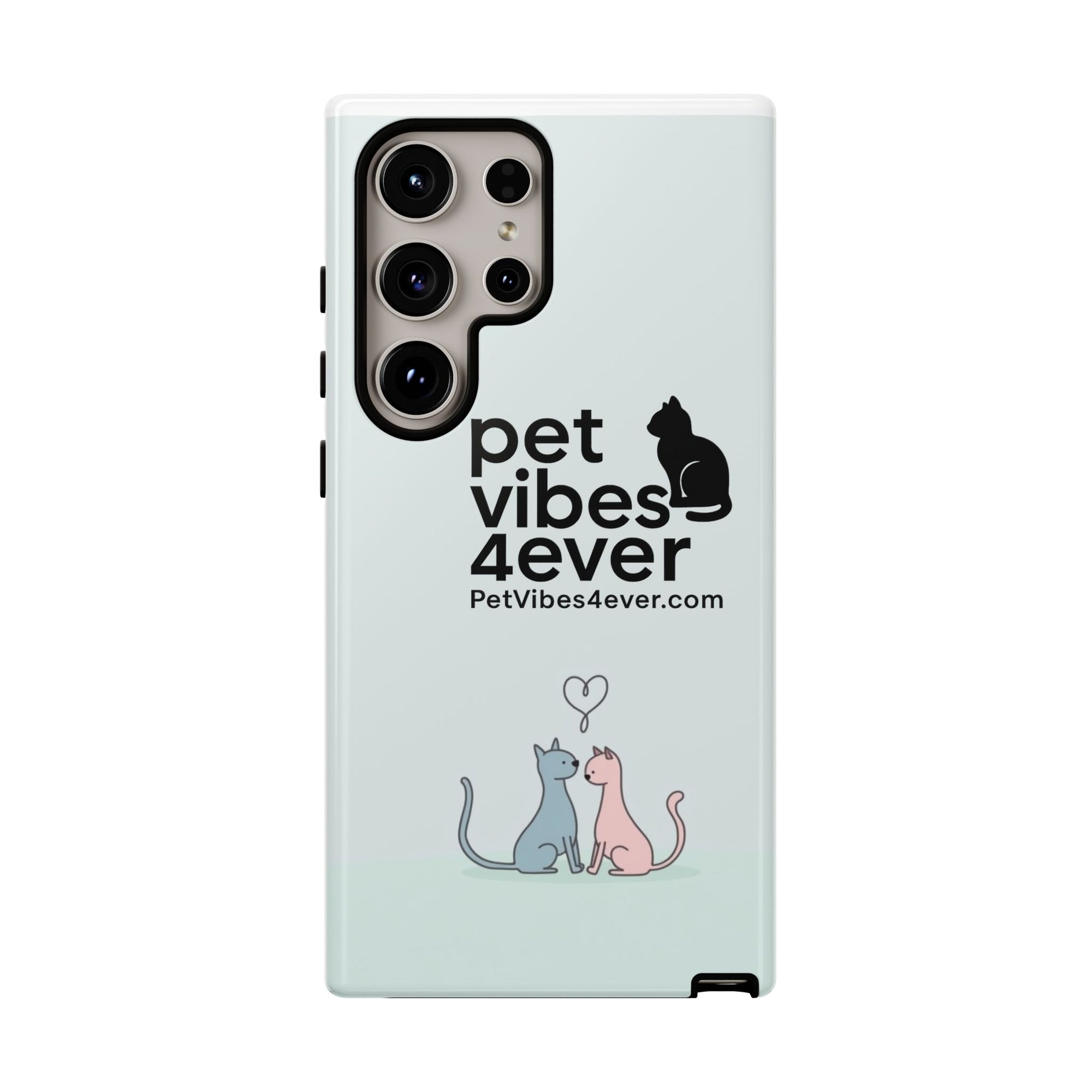 Cute Cat Phone Case, Colorful Tough Case for Pet Lovers, Cat-Themed Accessory, Gift for Animal Lovers, Mobile Phone Protection