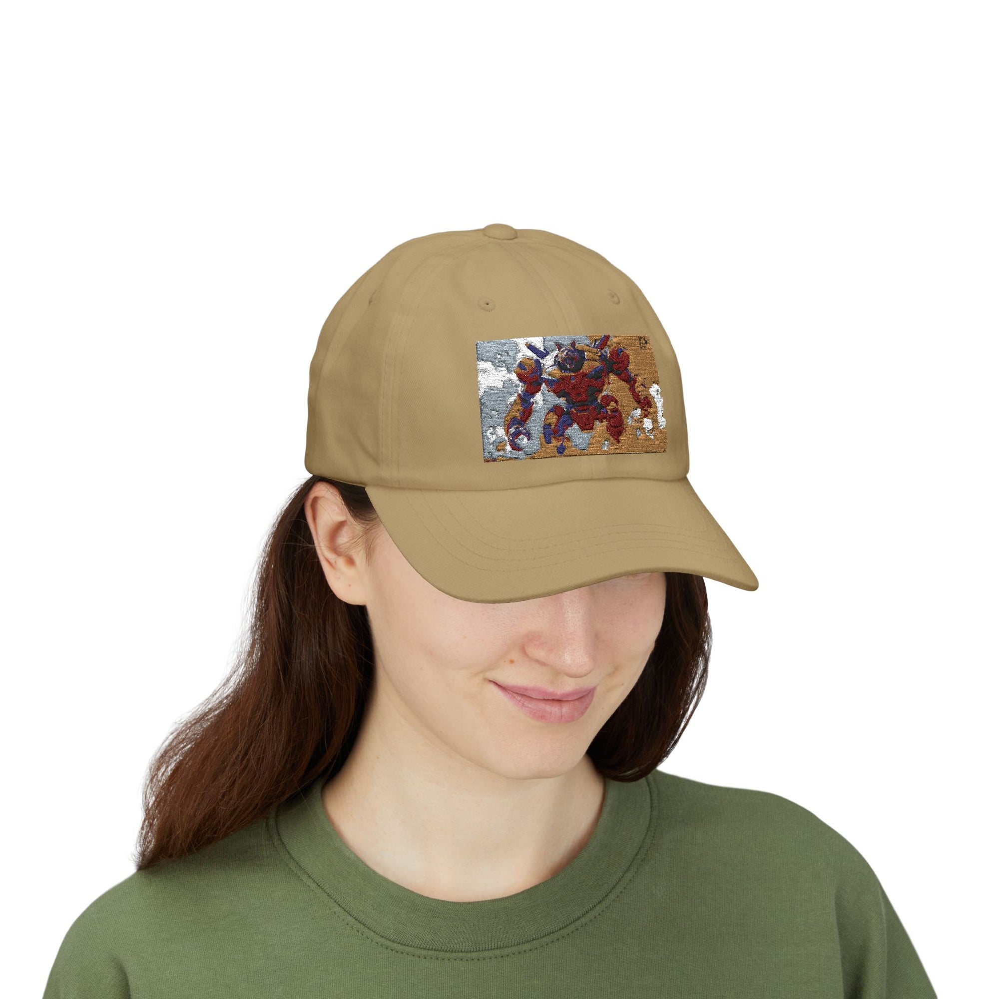 Classic Dad Cap with Colorful Design, Casual Dad Hat, Cool Cap for Summer, Gifts for Fathers Day, Unique Fashion Accessory