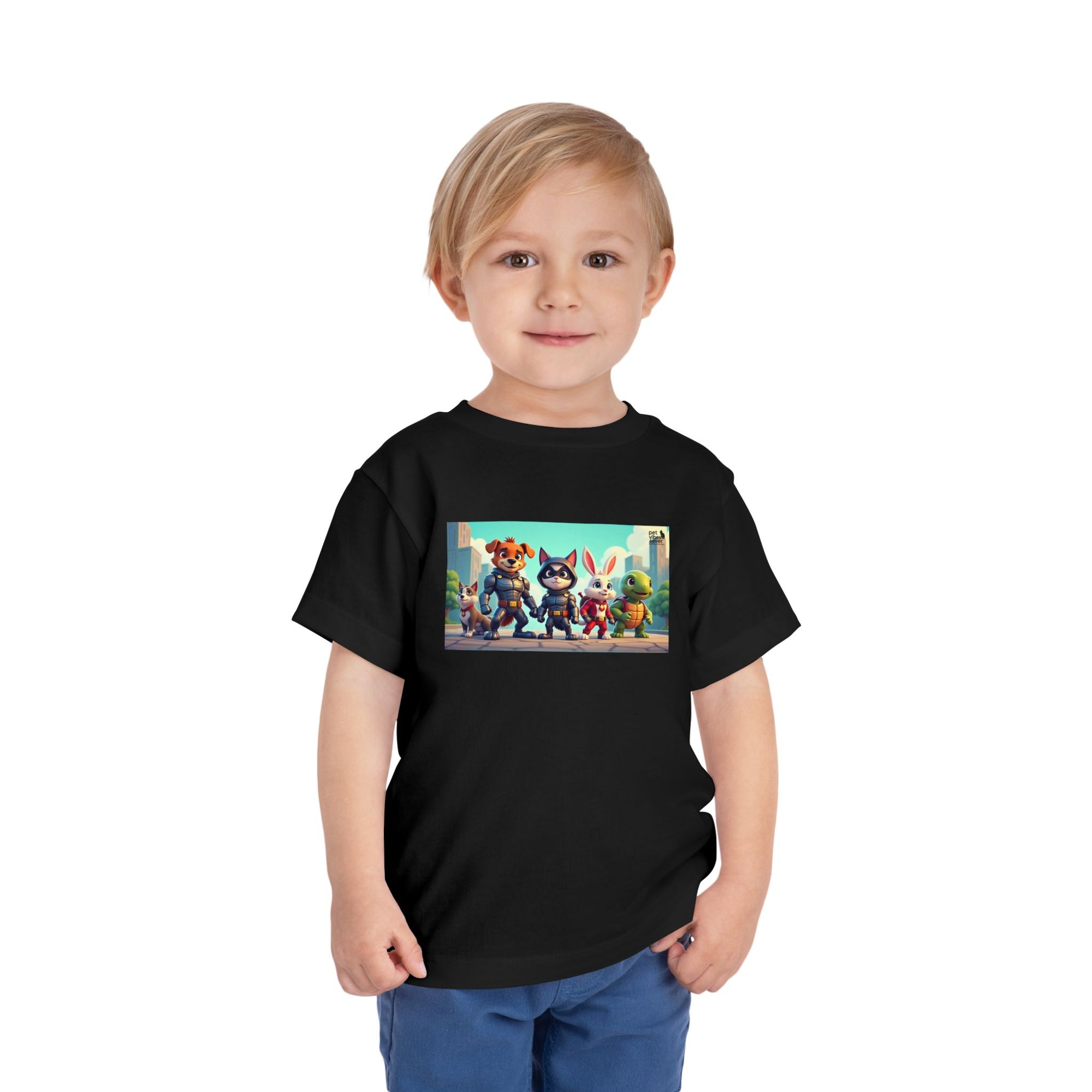 Adventurous Toddler Tee with Fun Characters | Perfect for Playdates, Birthdays, and Everyday Fun, Kids' T-Shirt, Cartoon Tee, Playful [...]