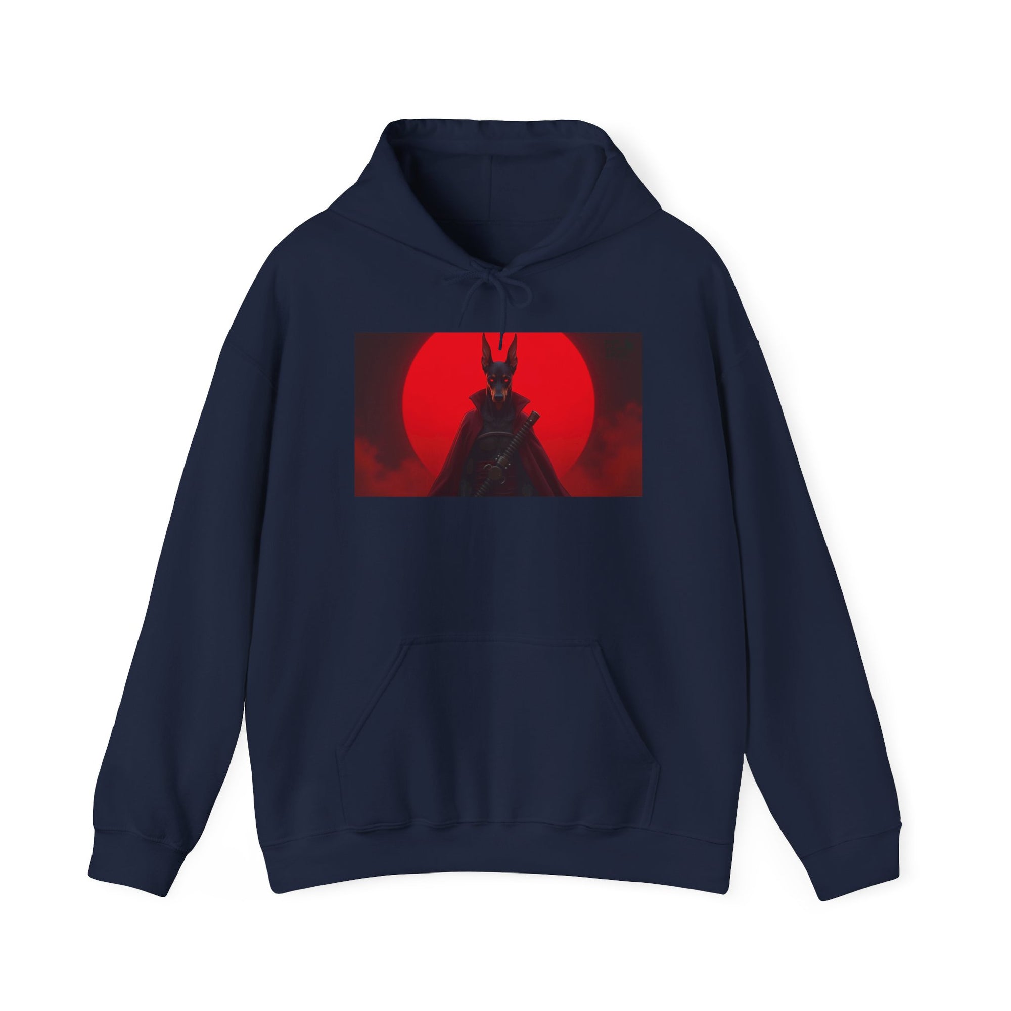Red Sun Graphic Hoodie for Fans, Perfect for Cozy Days, Gifting, Festivals, and Casual Outings.