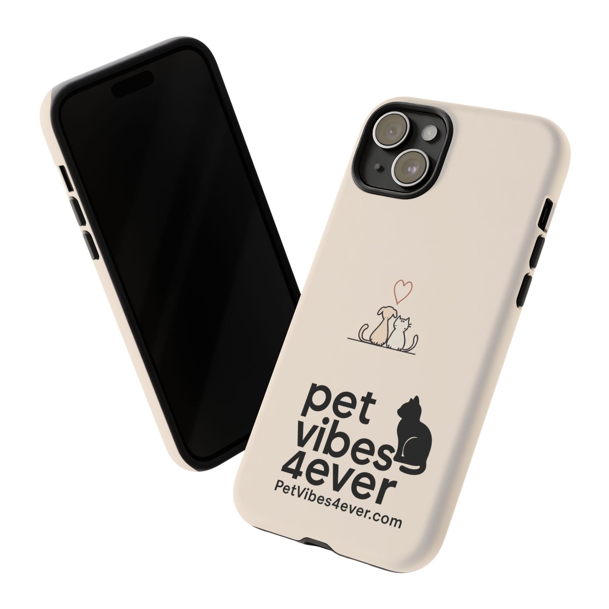 Pet Lovers Phone Case, Cute Animal Design, Tough Cases for Dog and Cat Lovers, Gift for Pet Owners, Unique Pet Accessory