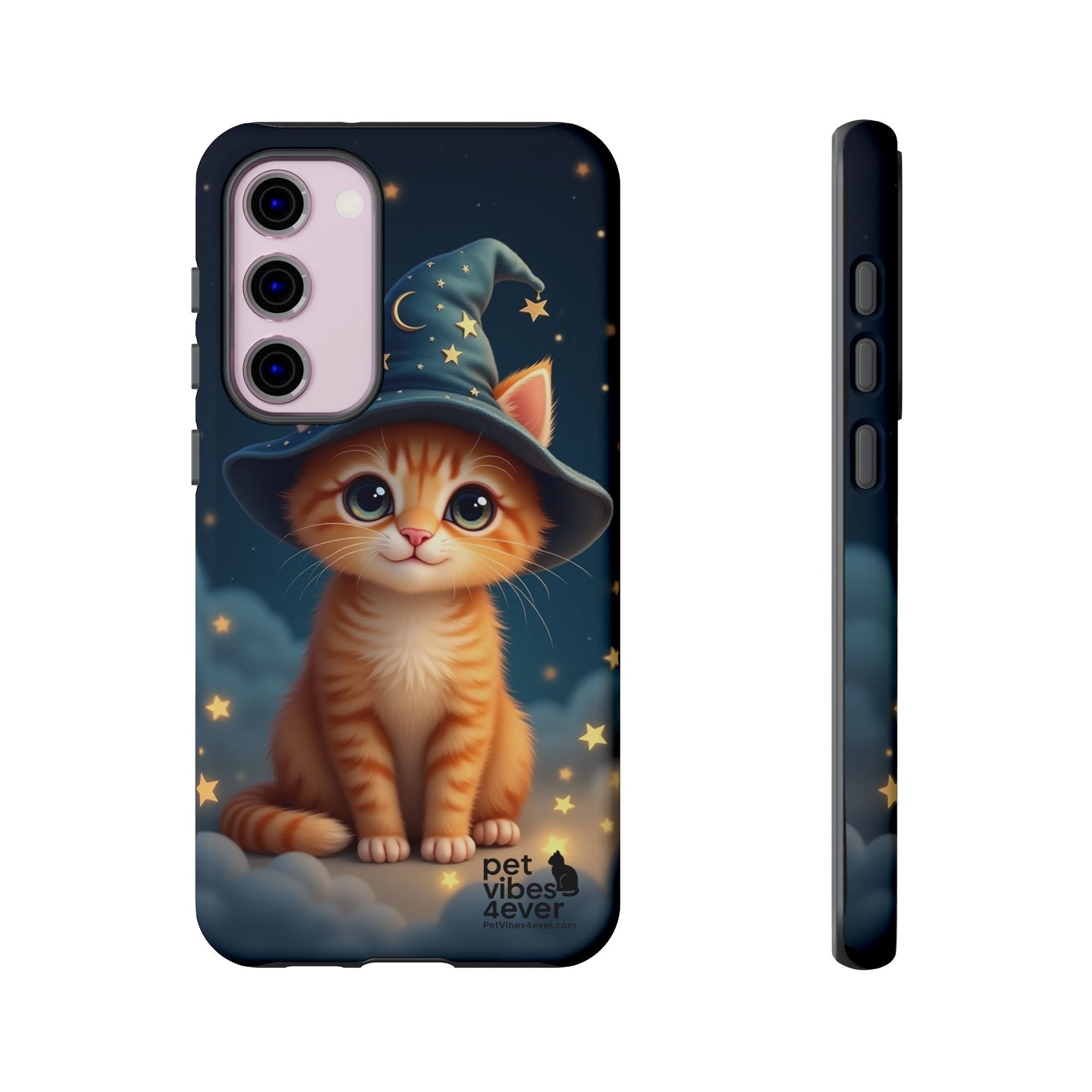 Cat-Themed Phone Case, Magical Cat Case, Pet Lover Gift, Cute Animal Accessories, Birthday Present For Cat Owners