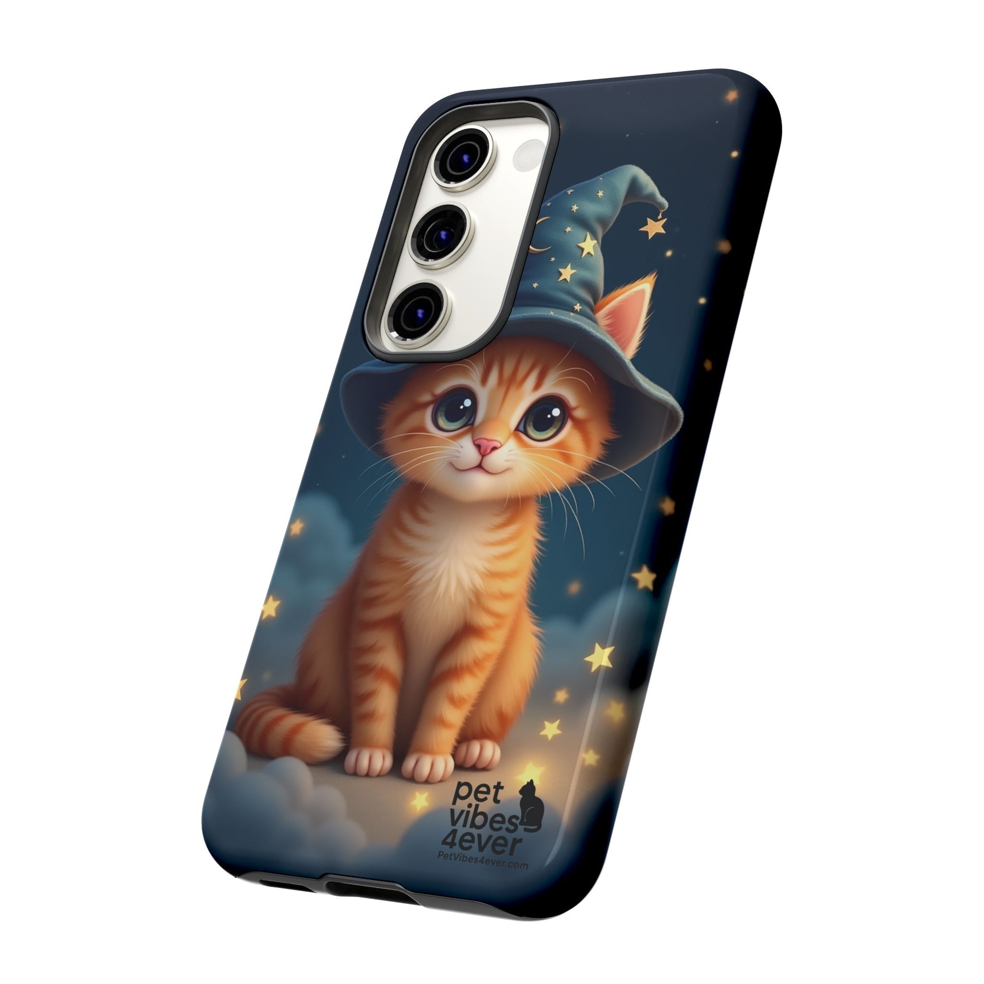 Cat-Themed Phone Case, Magical Cat Case, Pet Lover Gift, Cute Animal Accessories, Birthday Present For Cat Owners