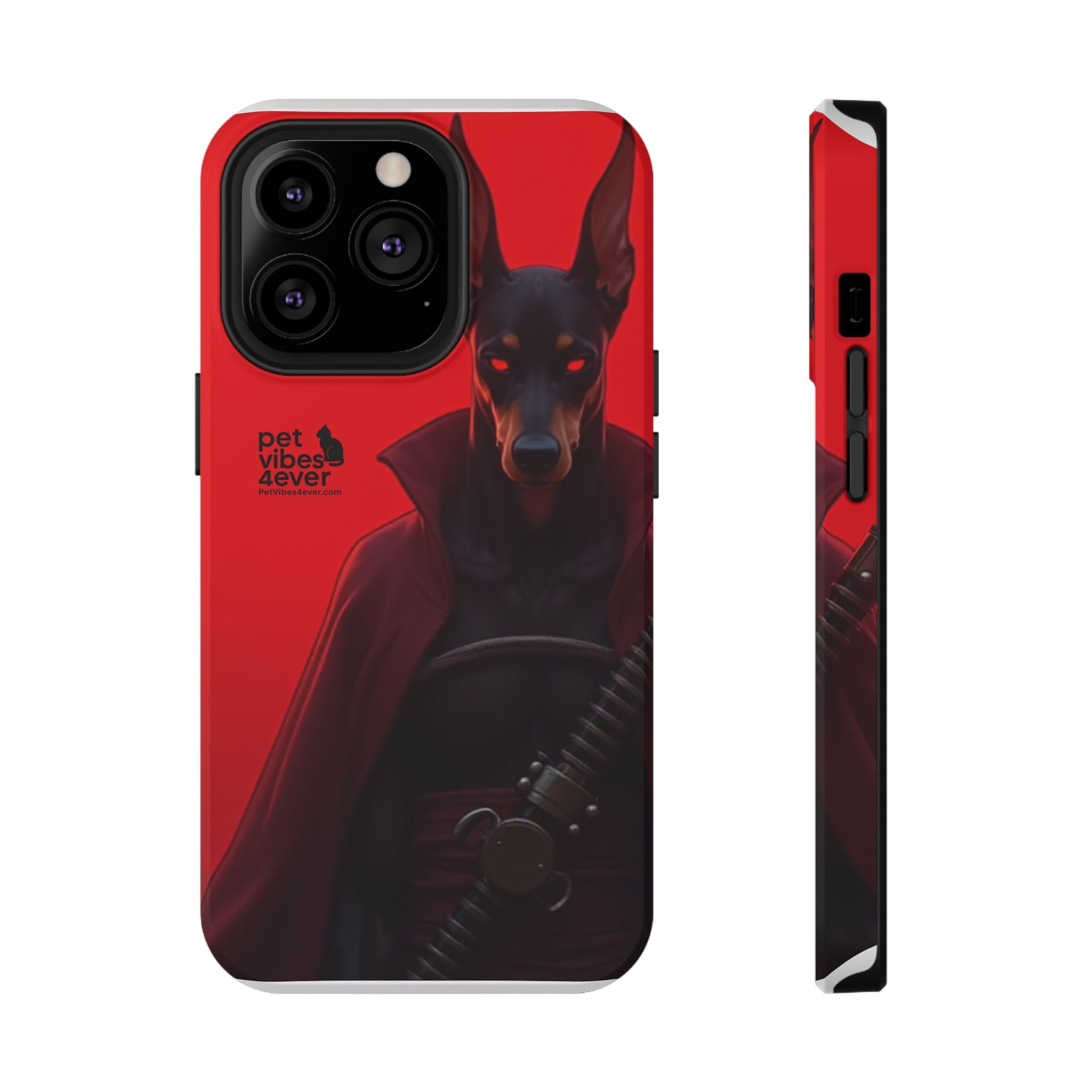 Impact-Resistant Phone Cases with Bold Dog Design, Durable Silicone, Gifts for Dog Lovers, Unique Cell Phone Accessories, Pet-Themed Gifts