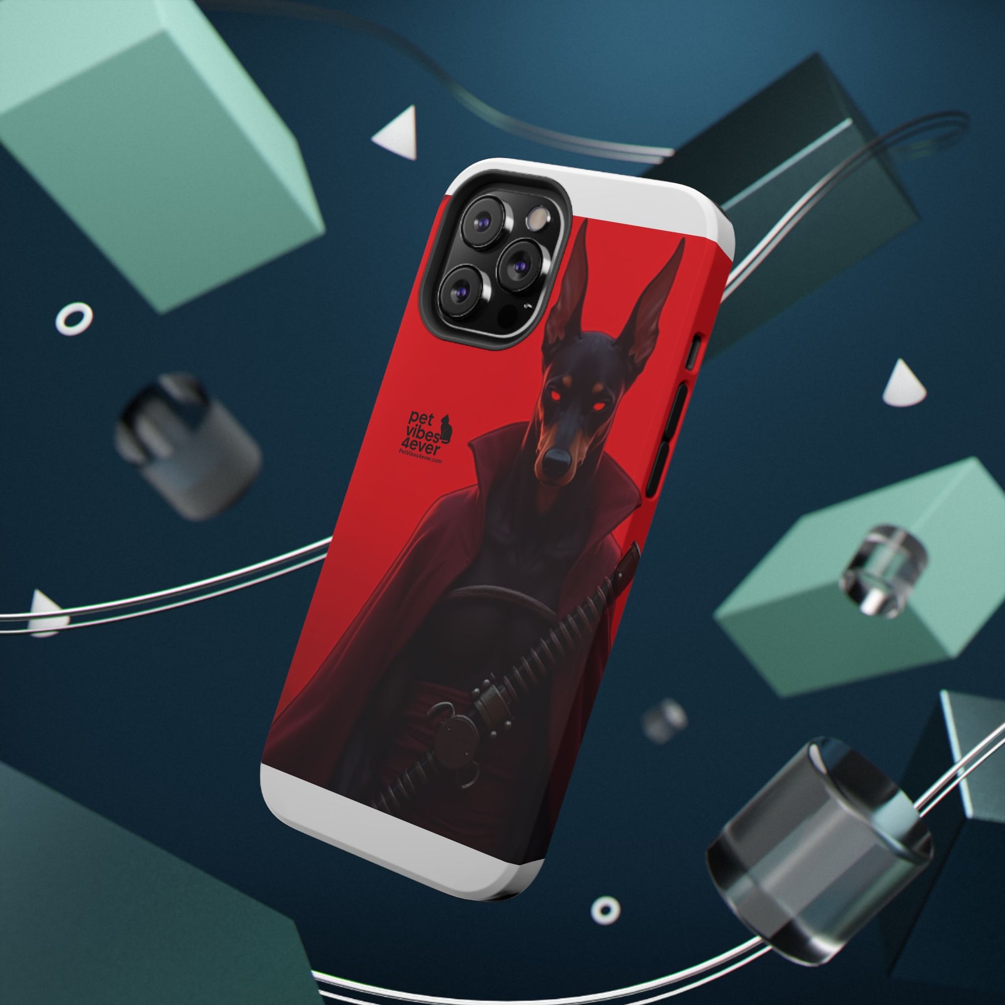 Impact-Resistant Phone Cases with Bold Dog Design, Durable Silicone, Gifts for Dog Lovers, Unique Cell Phone Accessories, Pet-Themed Gifts