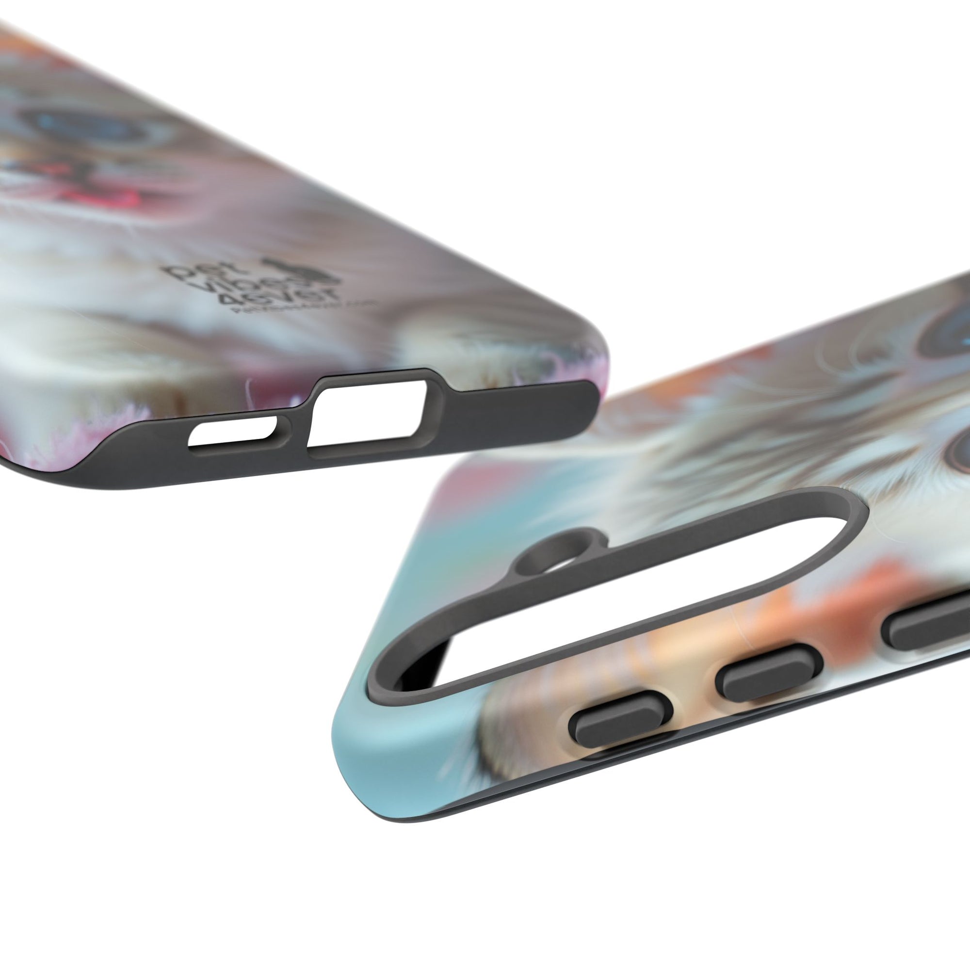 Cute Cat Phone Case with Pet Vibes, Perfect Gift for Cat Lovers, Fun Tech Accessories for Birthdays, Animal Lovers, Kawaii Style