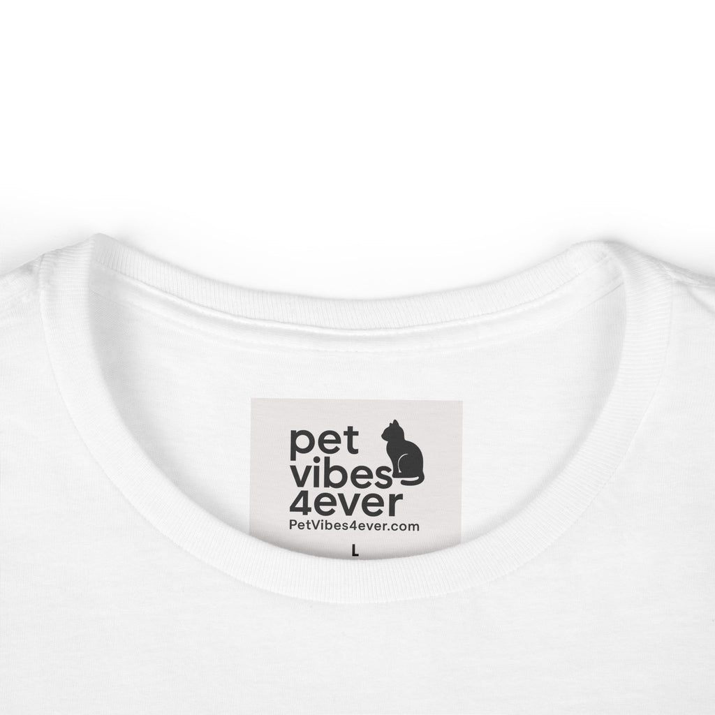Adorable Puppy Love Women's Softstyle Tee, Cute Pet T-Shirt, Dog Lover Gift, Animal Lover Shirt, Perfect for Casual Wear