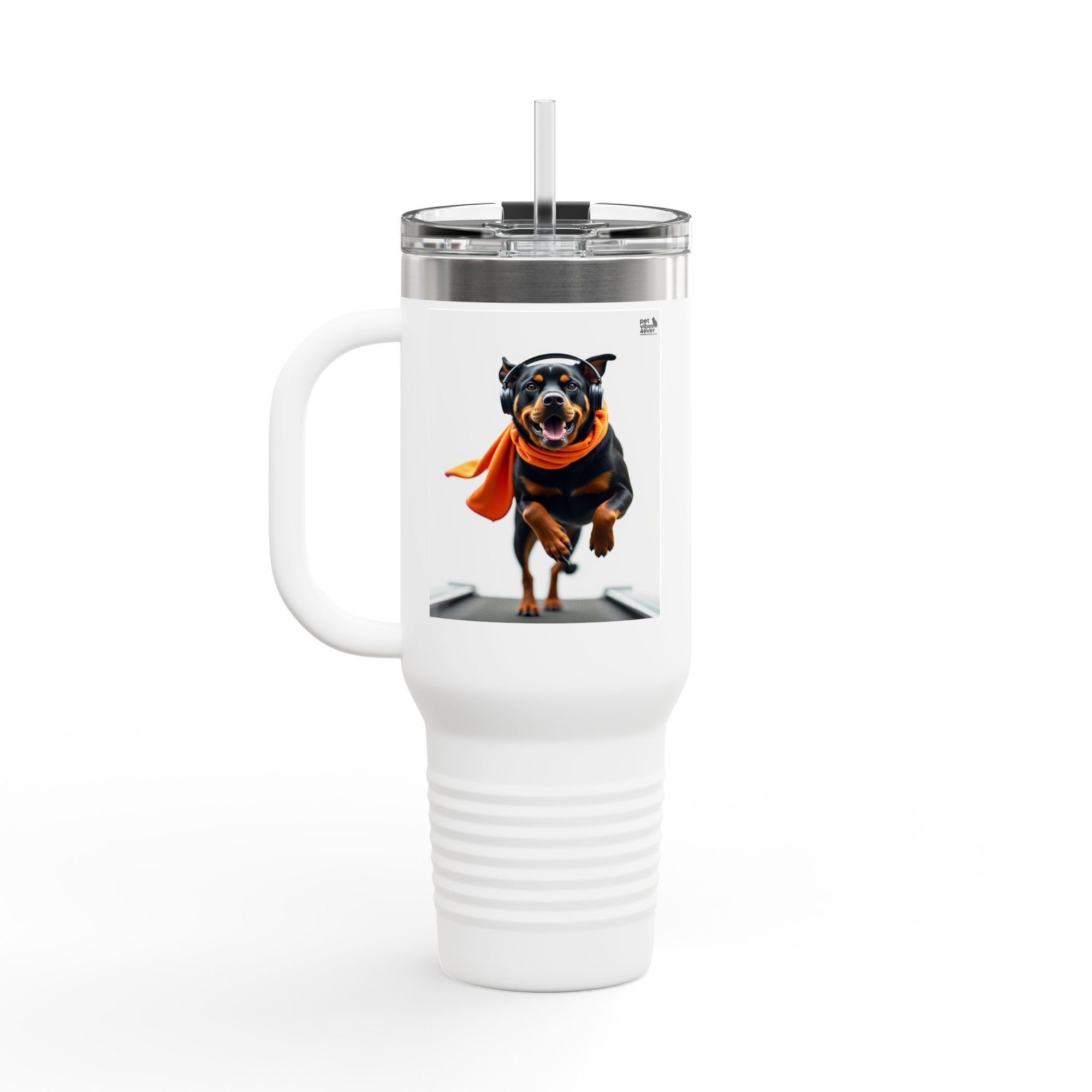 Insulated Travel Mug - Perfect for Pet Lovers, Coffee Enthusiasts, Travel, Gift for Holidays, Eco-Friendly Drinkware, Customizable
