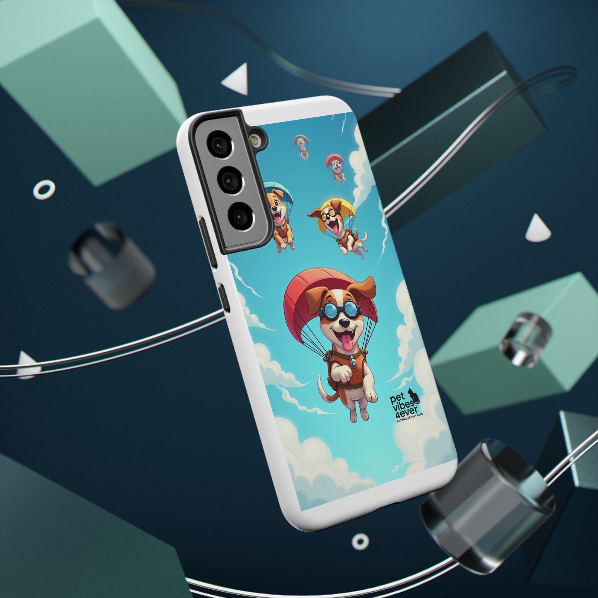 Playful Pet Vibes iPhone Case | Impact-Resistant Dog Design, Gifts for Dog Lovers, Cute Phone Accessory, Fun Pet Merchandise, [...]