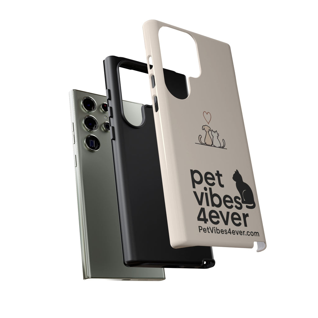 Cute Cat Phone Case - Pet Lovers Gift, Tough Cases, Customizable, Animal Lover, Cat Mom/Dad, Funny Cat Merchandise