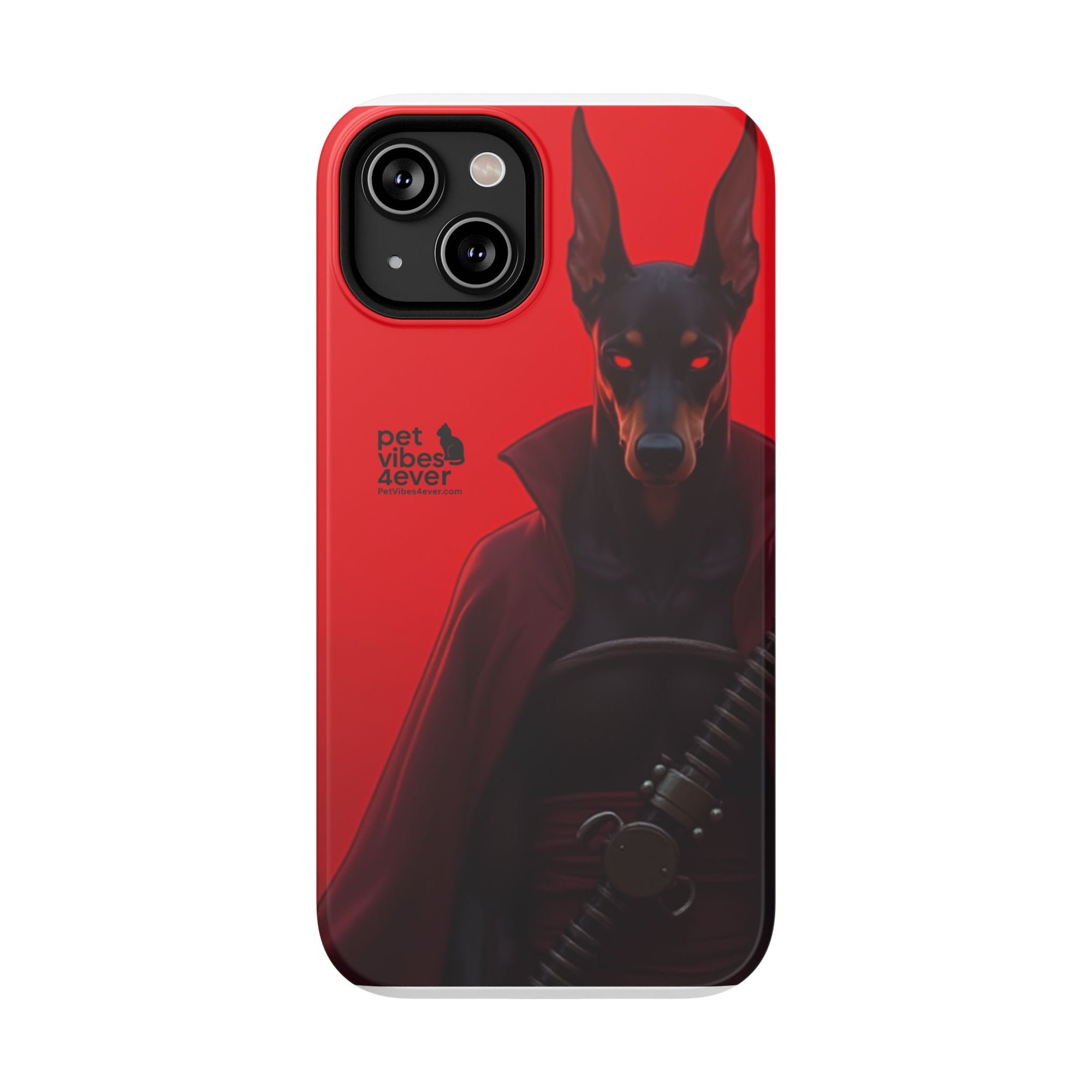 Impact-Resistant Phone Cases with Bold Dog Design, Durable Silicone, Gifts for Dog Lovers, Unique Cell Phone Accessories, Pet-Themed Gifts