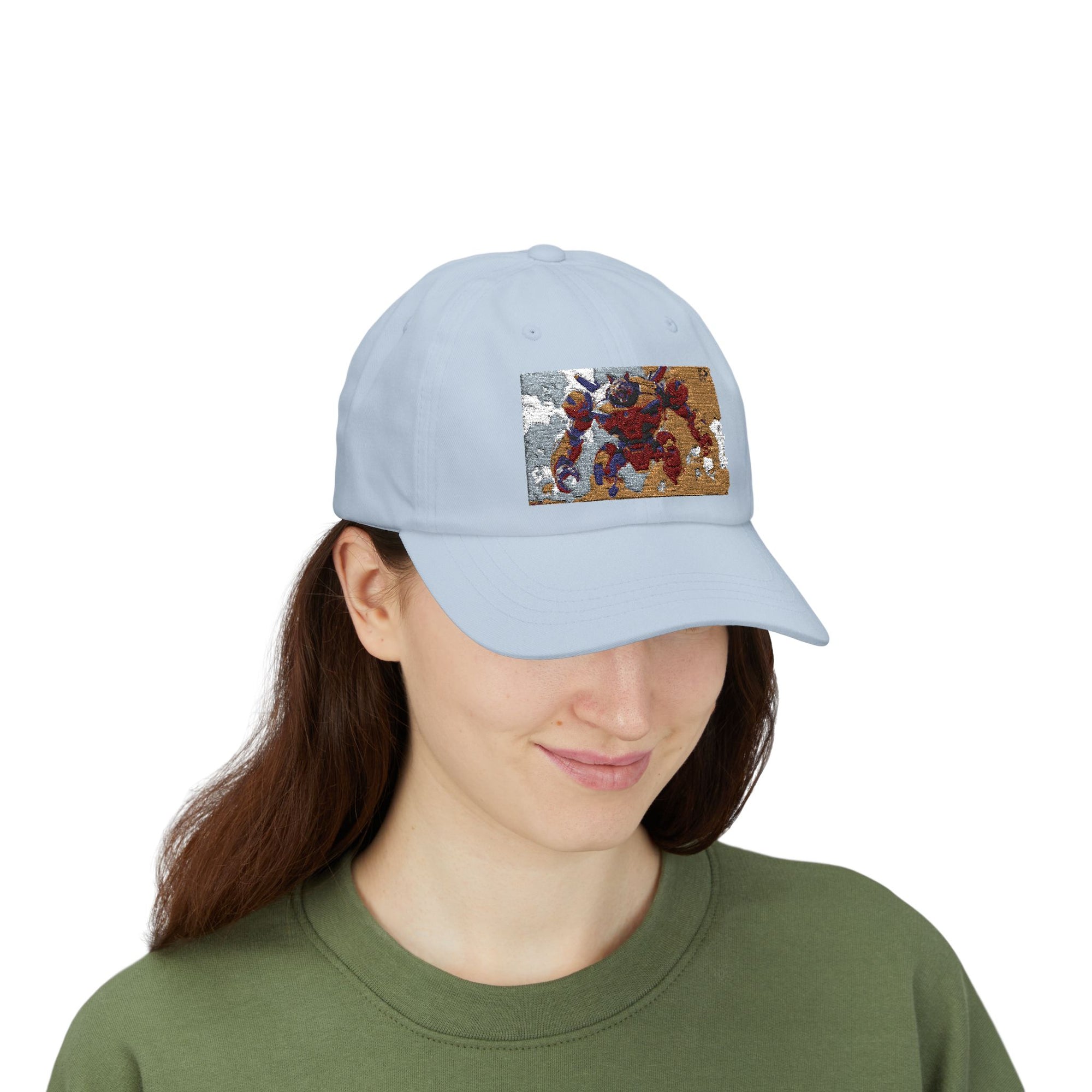 Classic Dad Cap with Colorful Design, Casual Dad Hat, Cool Cap for Summer, Gifts for Fathers Day, Unique Fashion Accessory