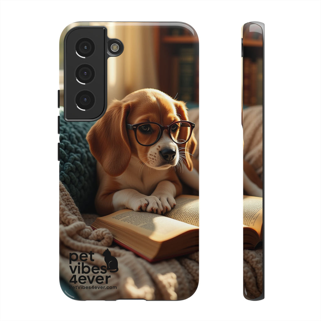 Dog-Themed Phone Case with "Pet Vibes Forever" Design, Cute Dog Accessories, Pet Lover Gift, Phone Cover, Animal Lover Decor
