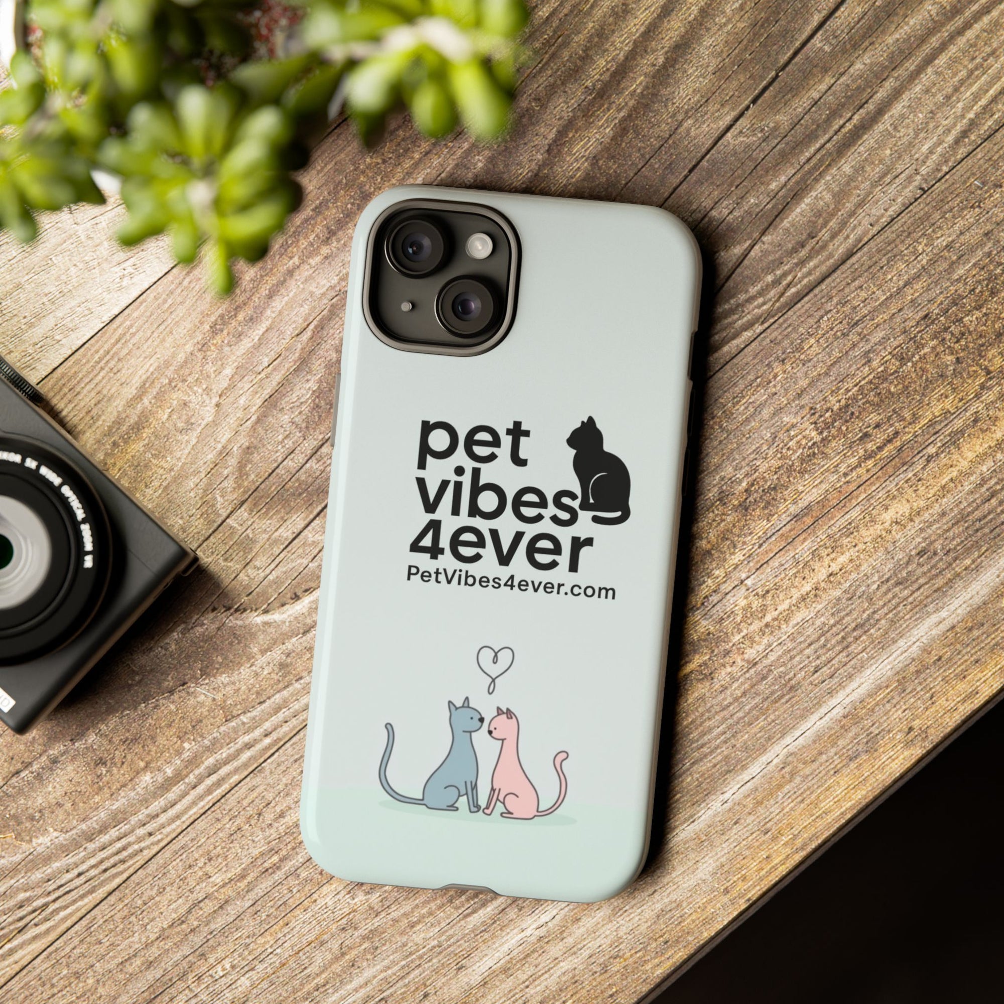 Pet Lover Phone Case - Cute Cat Lover Gift, Animal Protective Cover, Pet Vibes Merchandise, Birthday Present, Custom Phone Accessory
