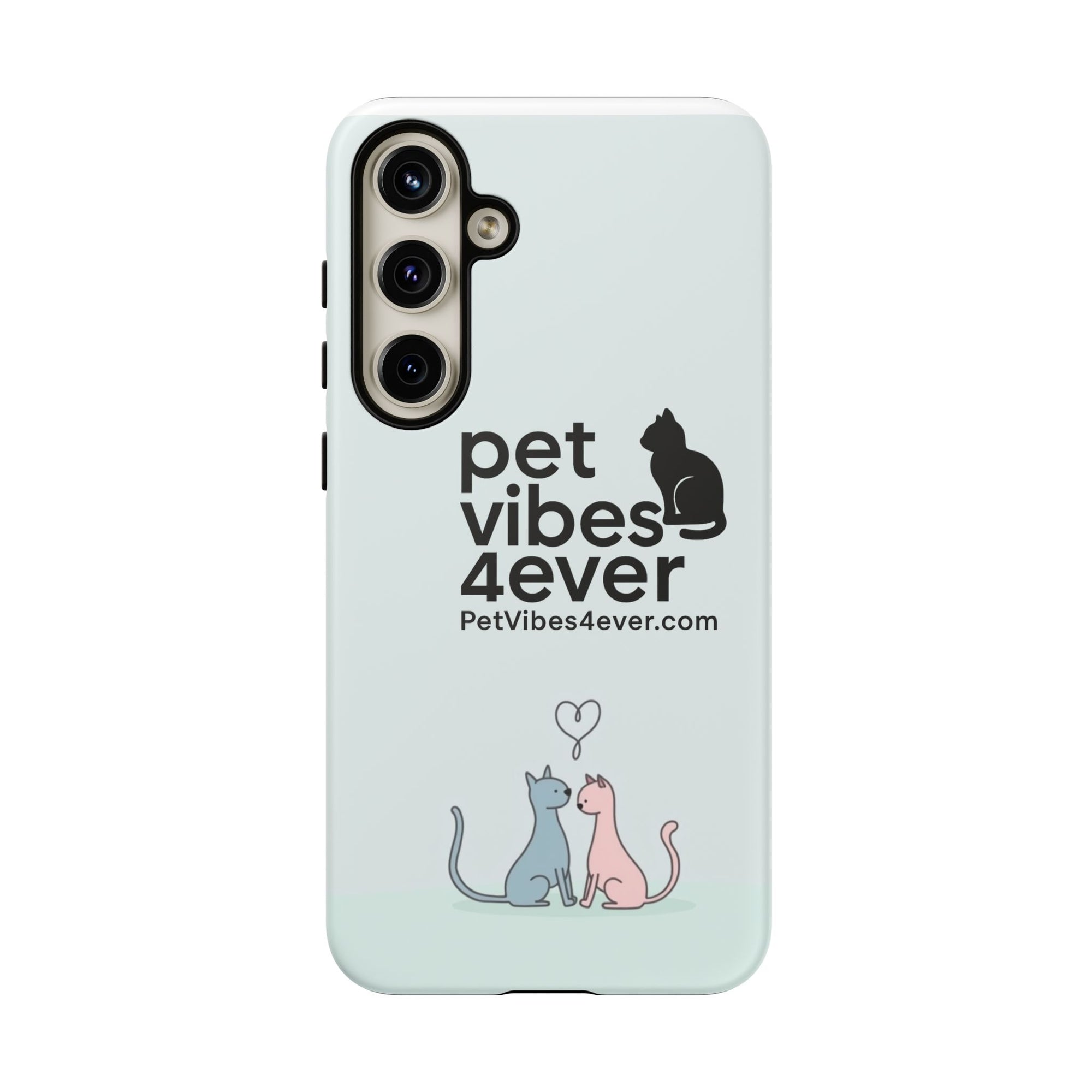 Cute Cat Phone Case, Colorful Tough Case for Pet Lovers, Cat-Themed Accessory, Gift for Animal Lovers, Mobile Phone Protection