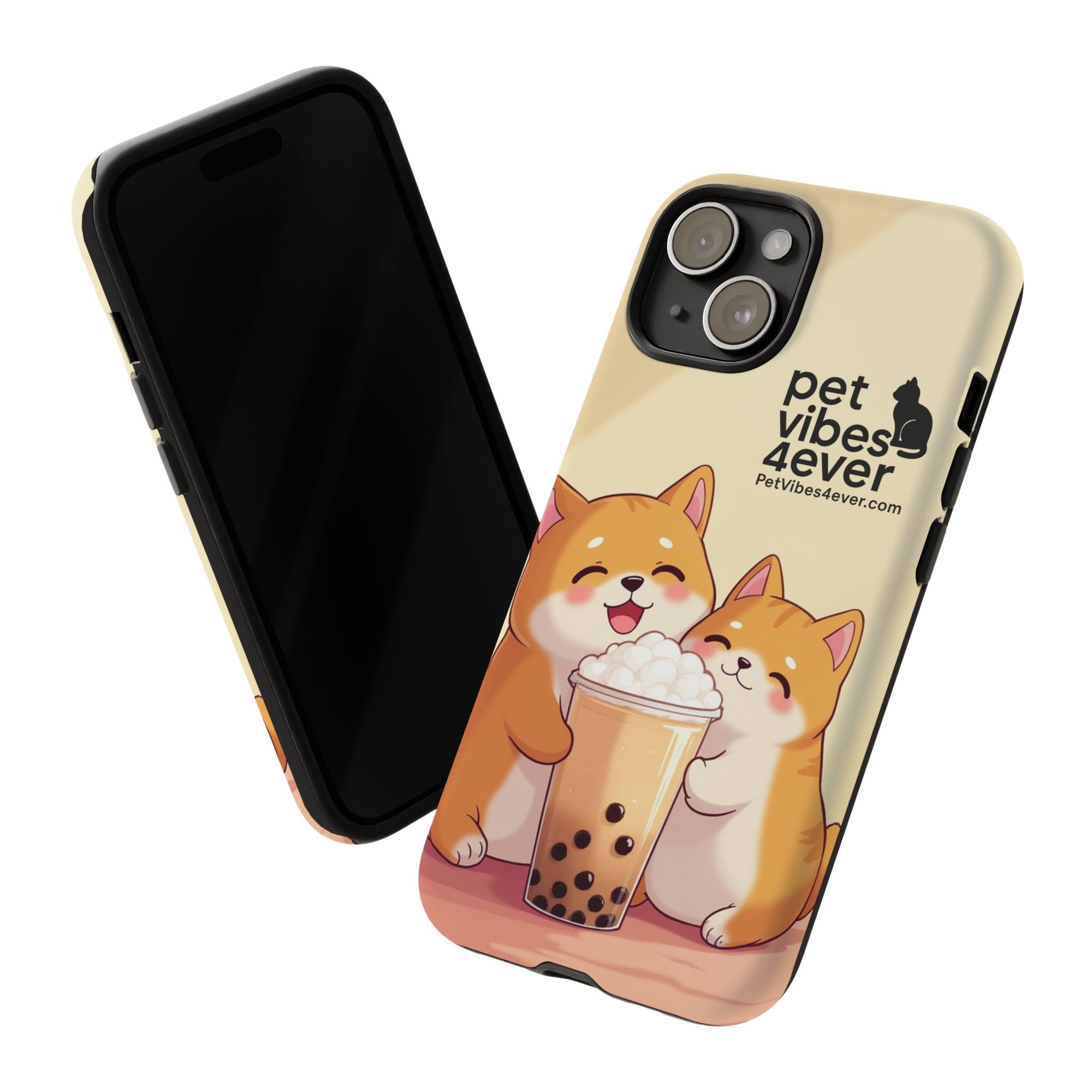 Cute Corgi Phone Cases - Playful Pet Vibes, Dog Lover Gift, Cute Animal Accessories, Pet Owner Decoration, kawaii phone cover