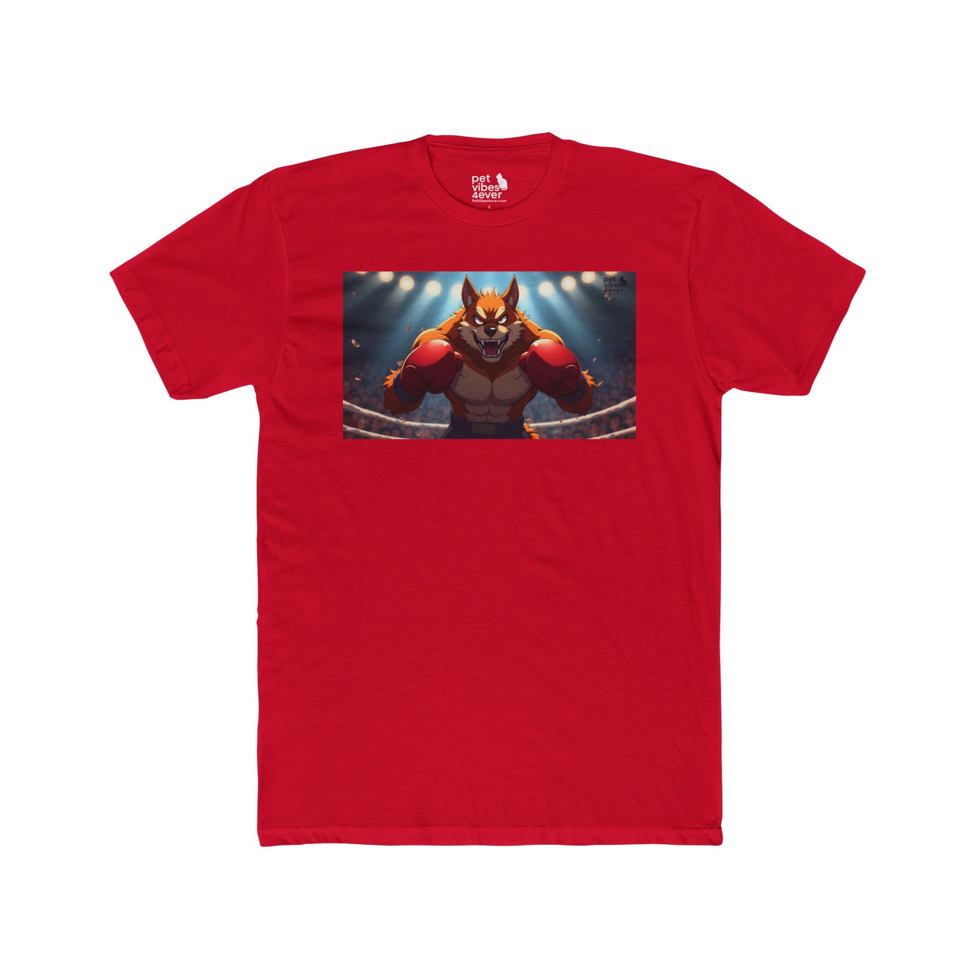Epic Animal Hero Crew Tee - Unisex Cotton Shirt for Fans, Gift for Birthdays, Cosplay, Party Wear, Unique Graphic Tee